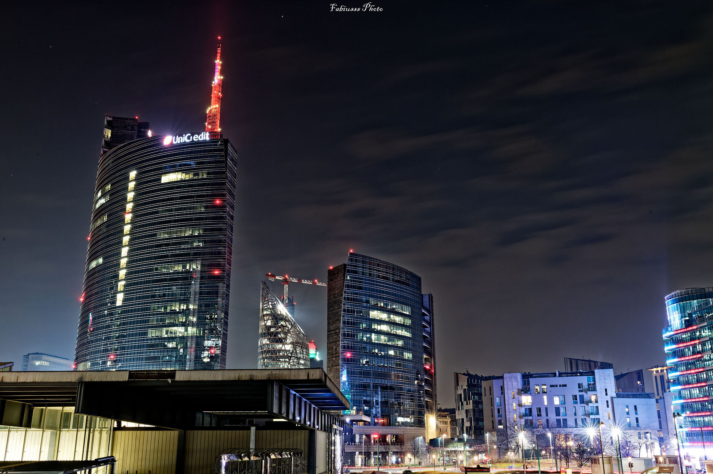 Notturno al Distretto Finanziario