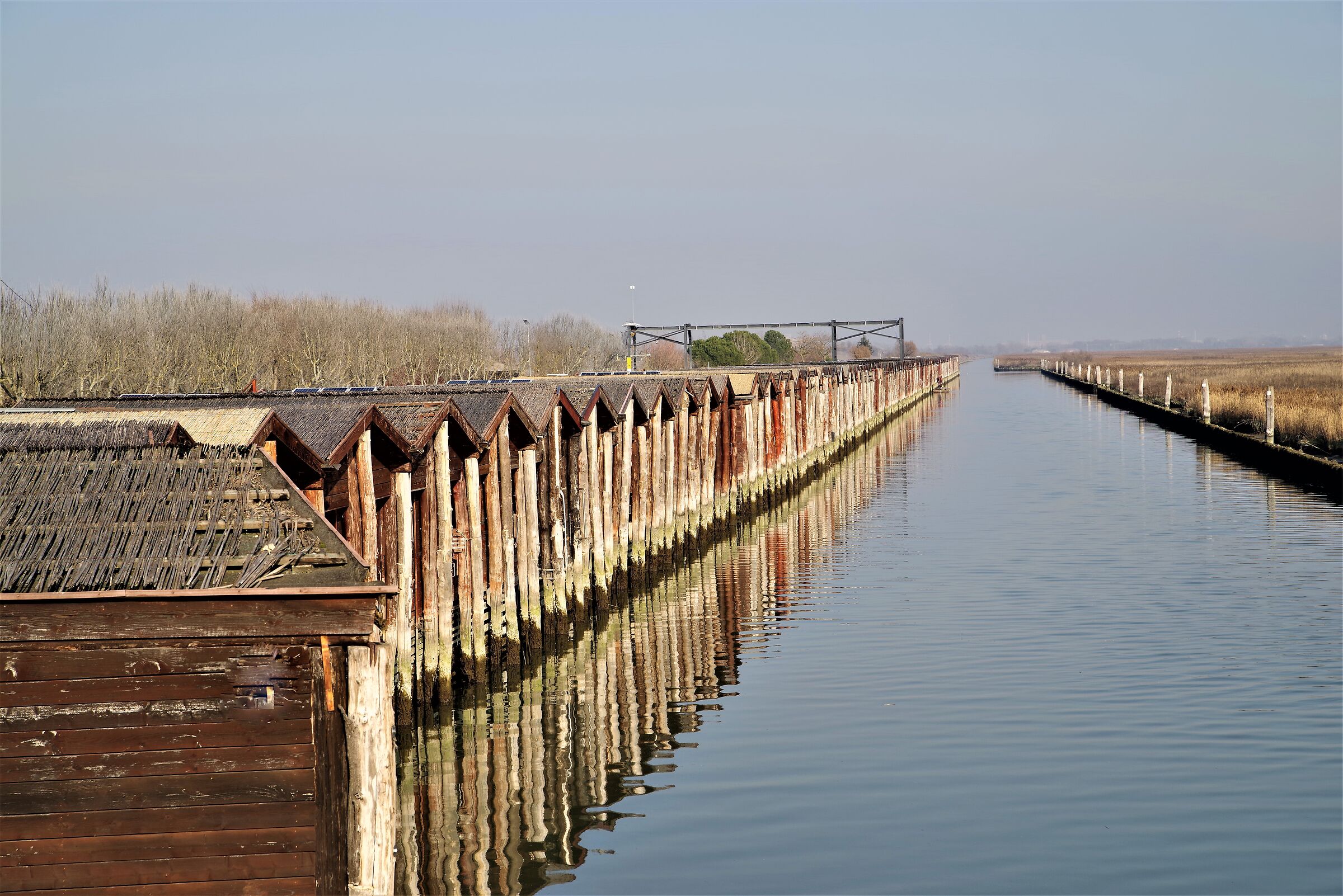 Calm in the lagoon