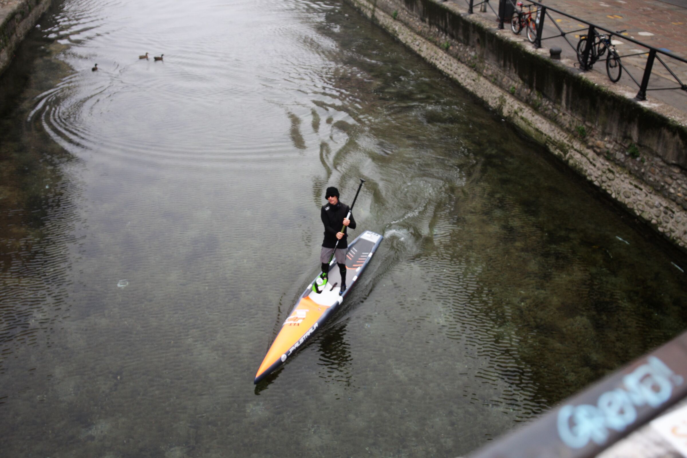 Pagaiando sul Naviglio...con papere