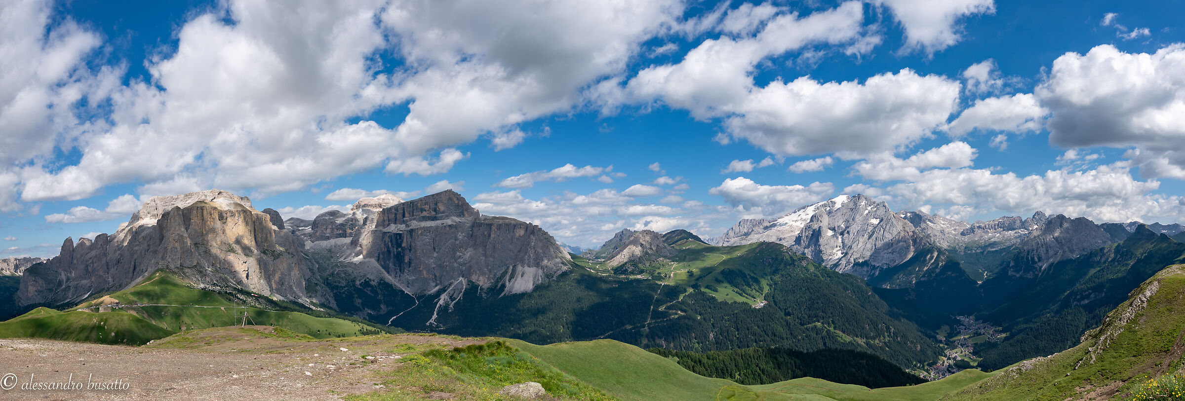 Dolomites: Sella and Marmolada