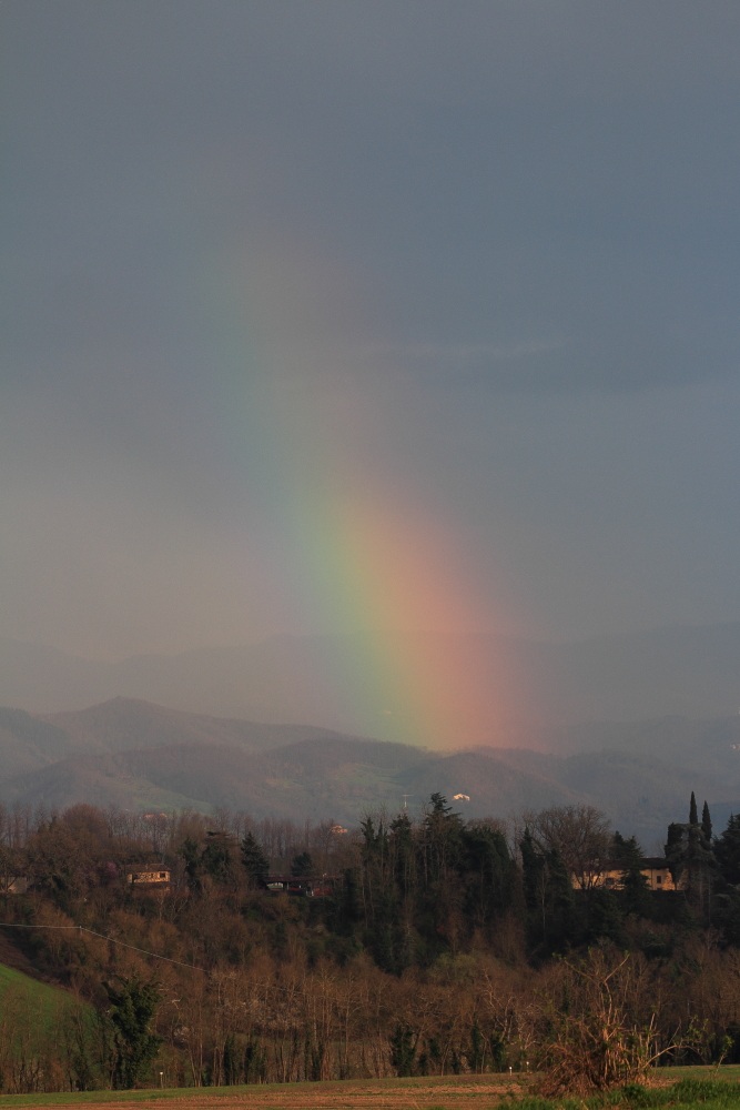 All'improvviso..... L'arcobaleno !