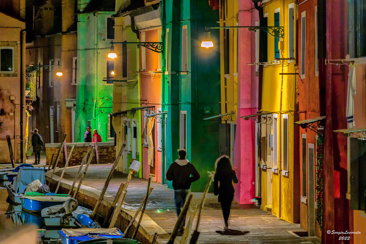 In the colorful island...