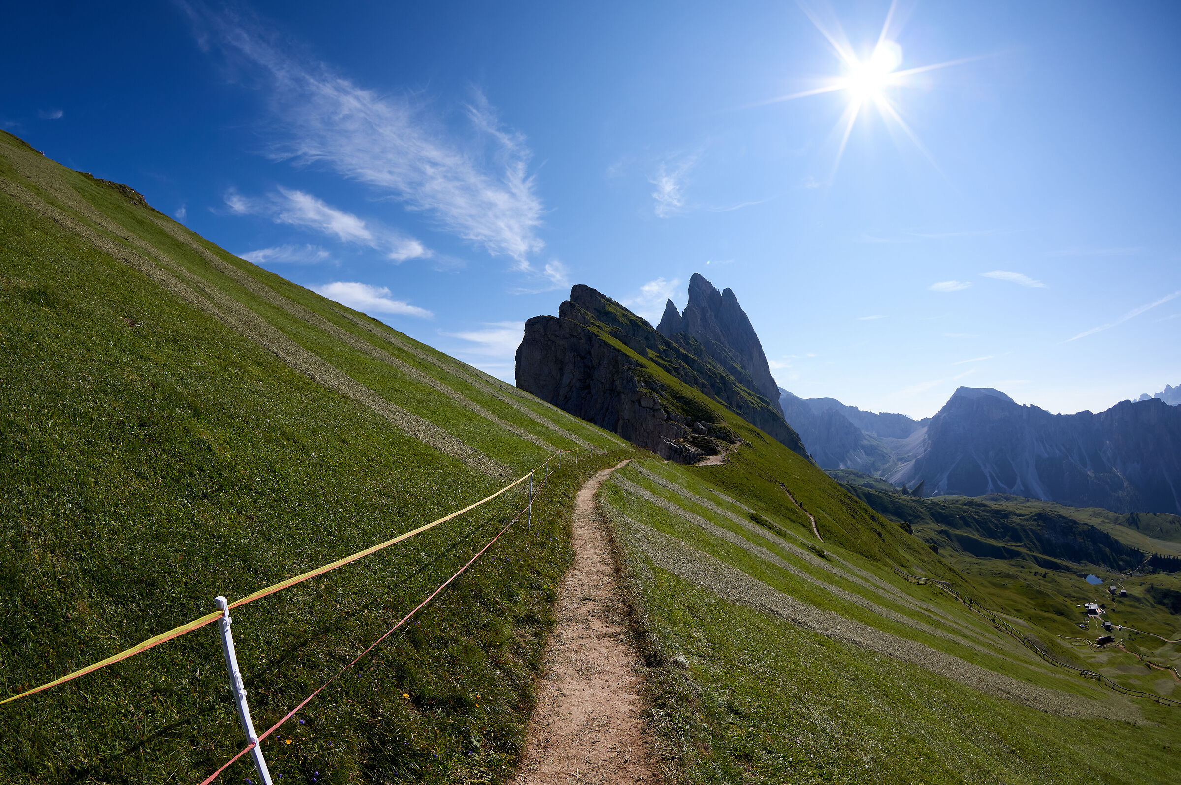 Steep slope