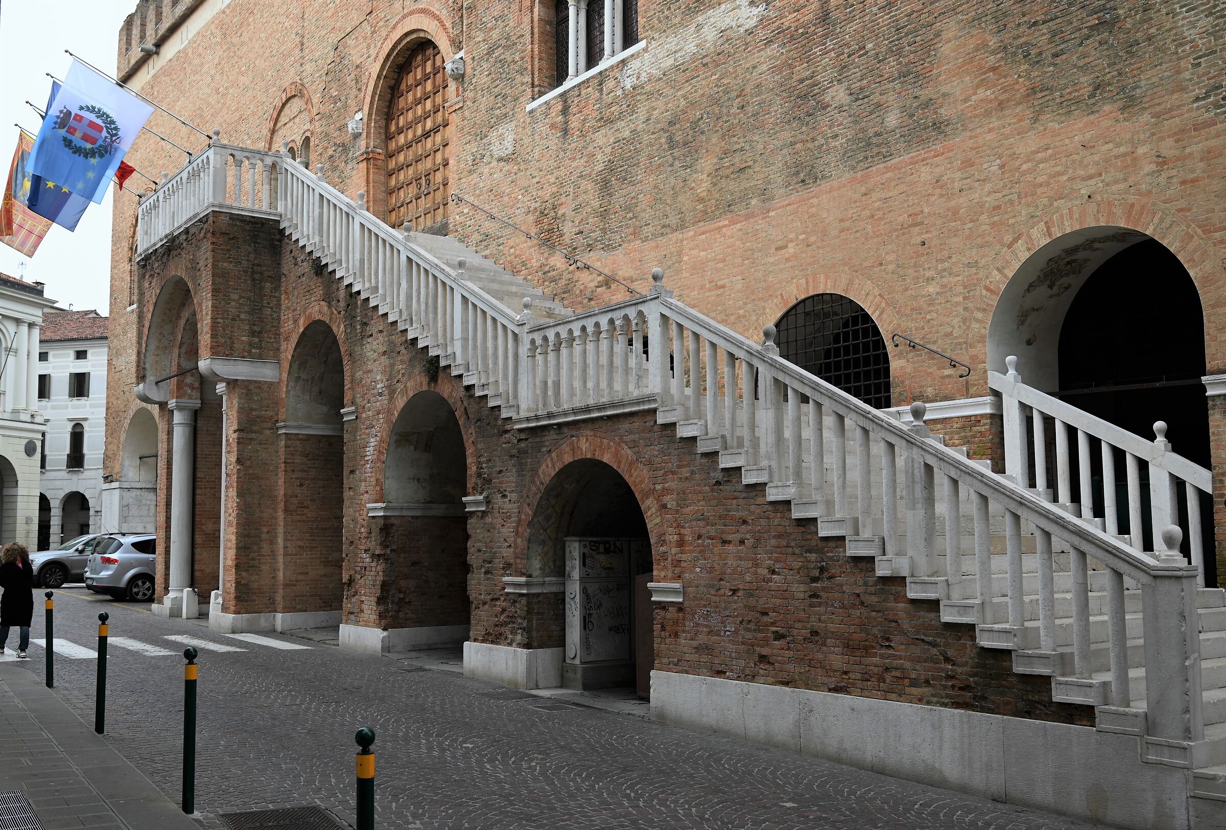 Palace of the fourteenth century Treviso