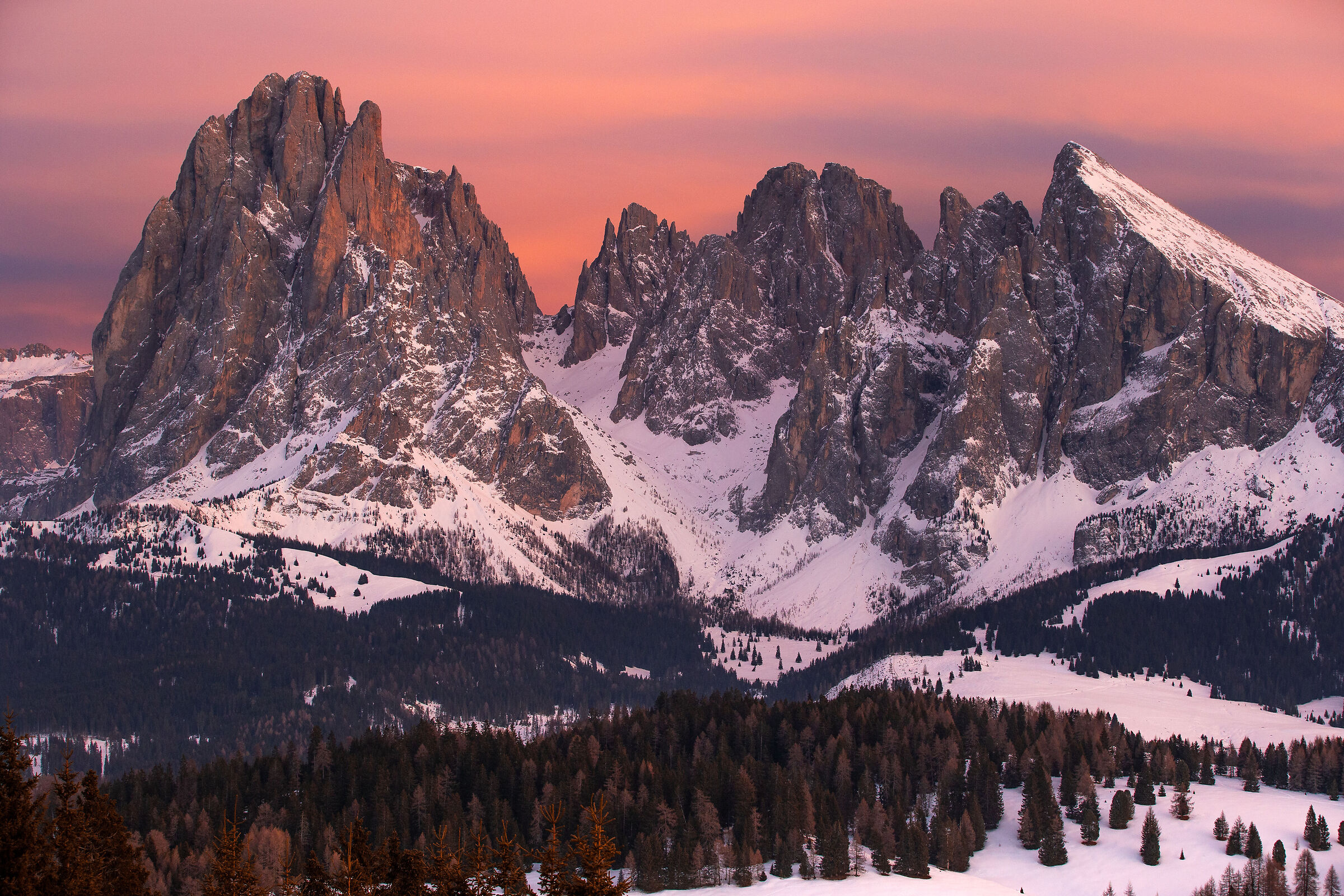 Sassopiatto e Sassolungo - Alpe di Siusi