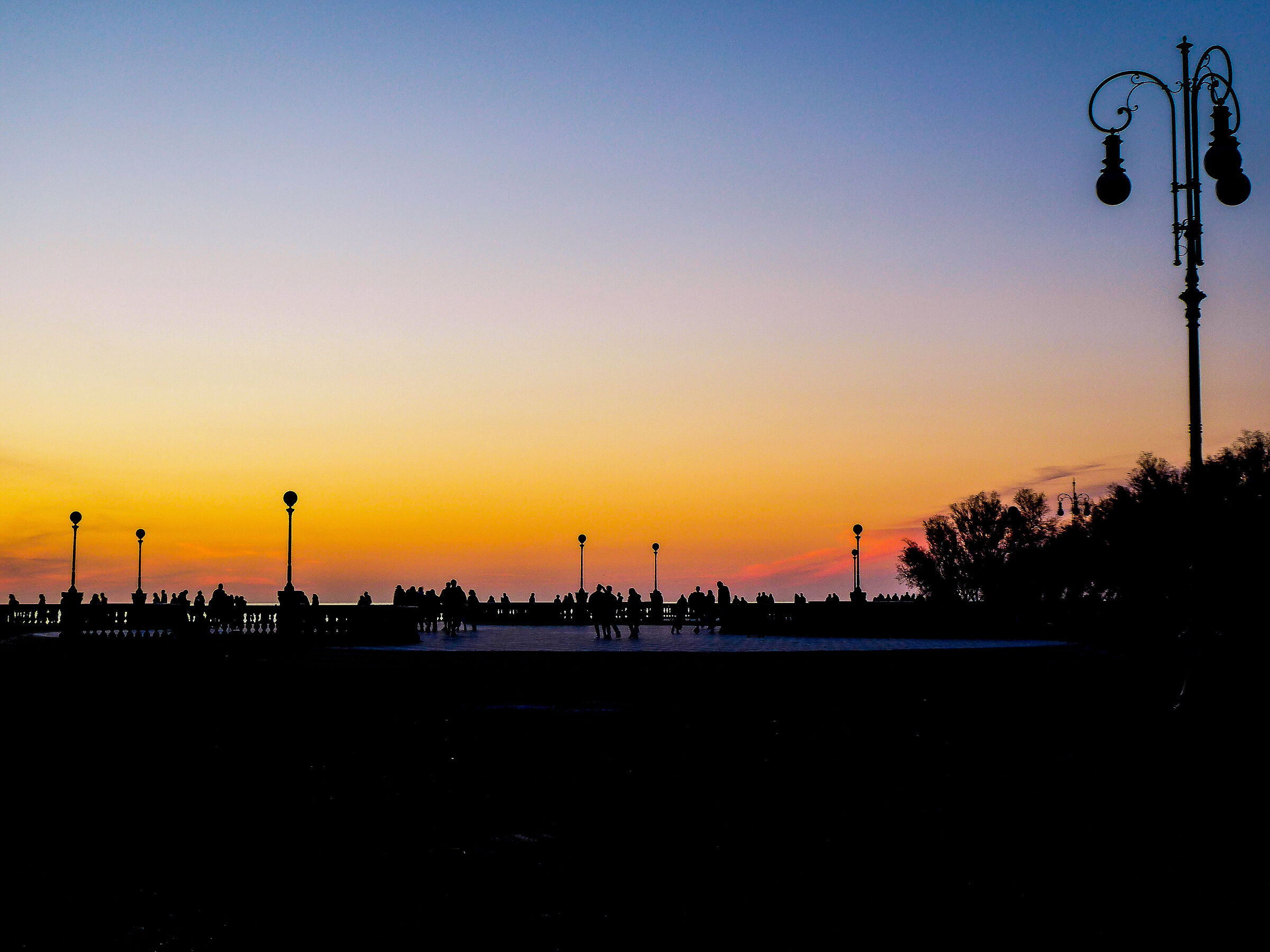 Livorno - Terrazza Mascagni al tramonto