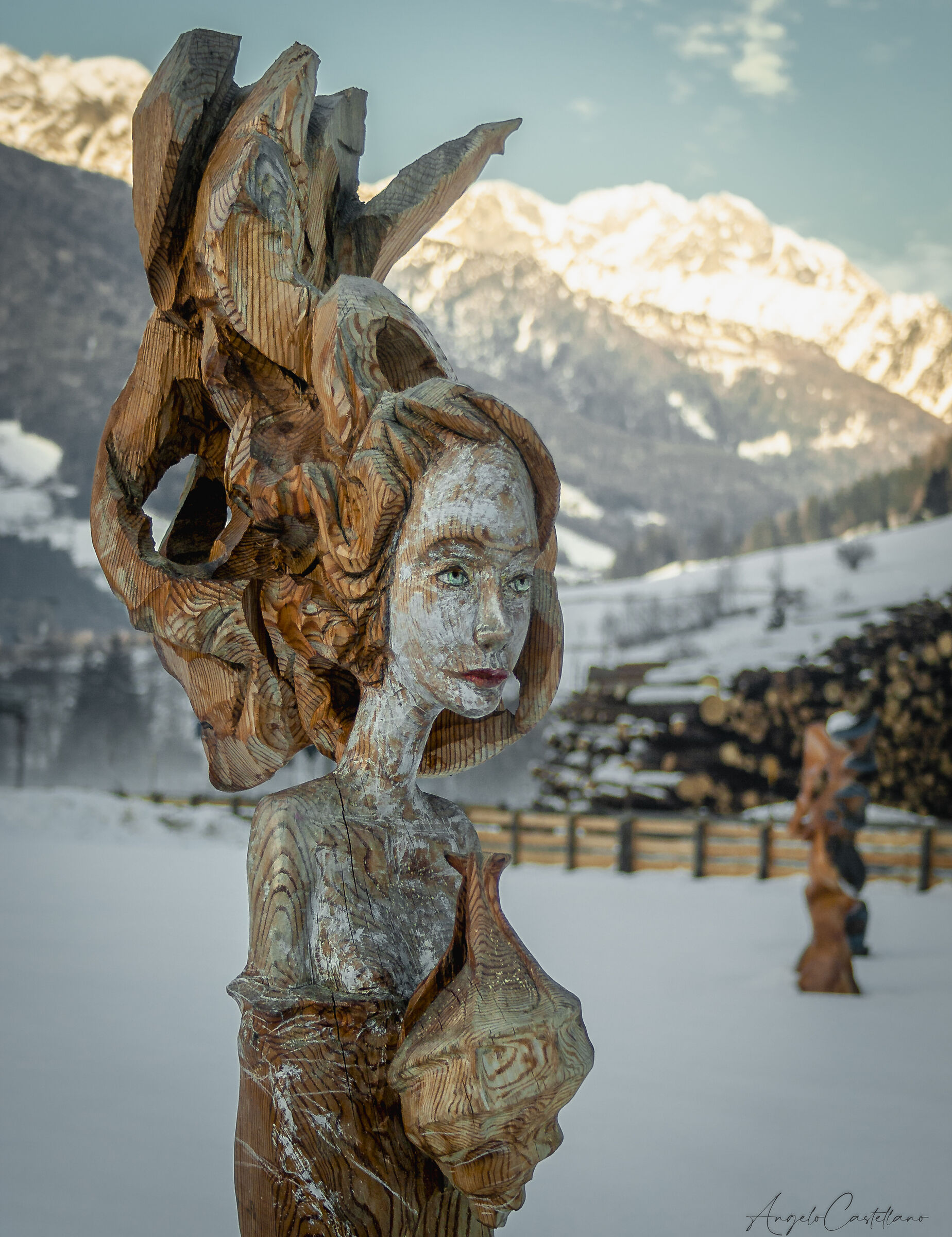 Luttago's sculptures