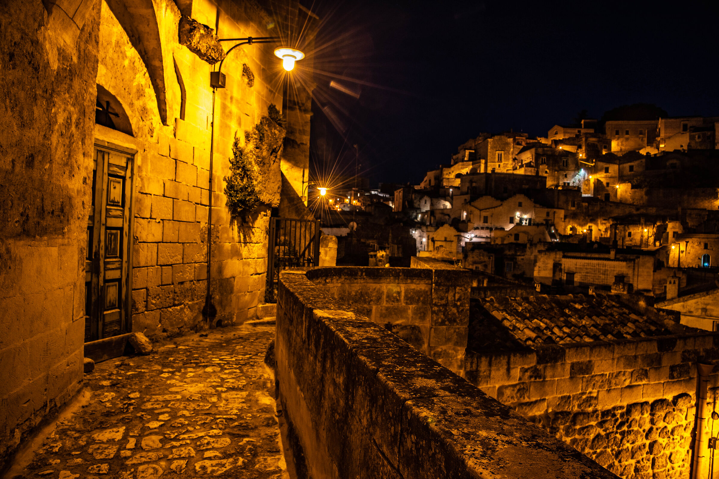 matera di notte