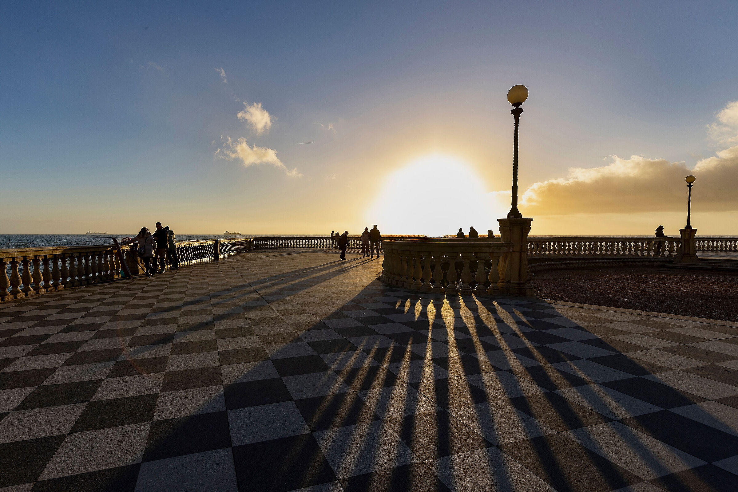 Terrazza Mascagni al tramonto