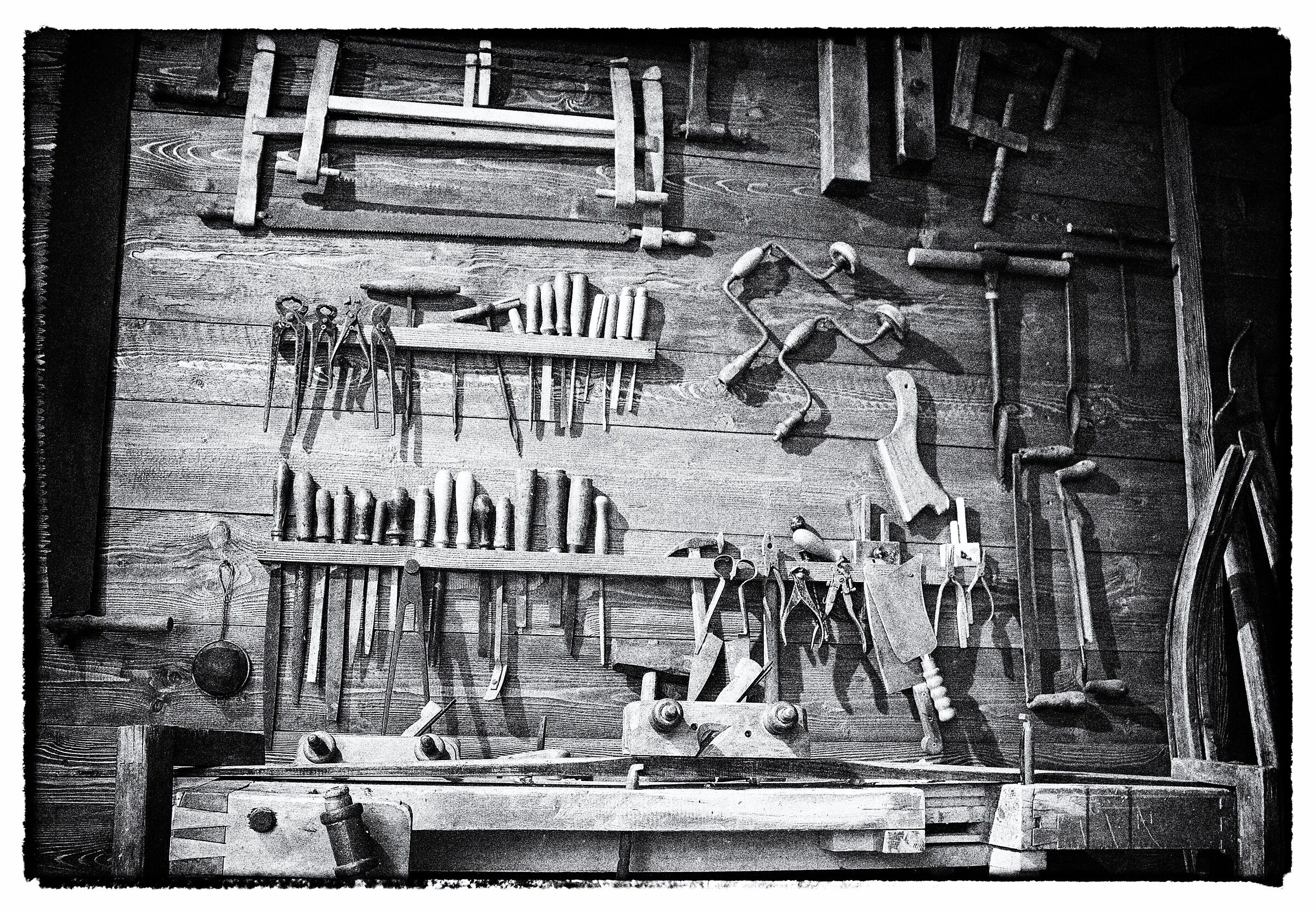workshop in bianco e nero