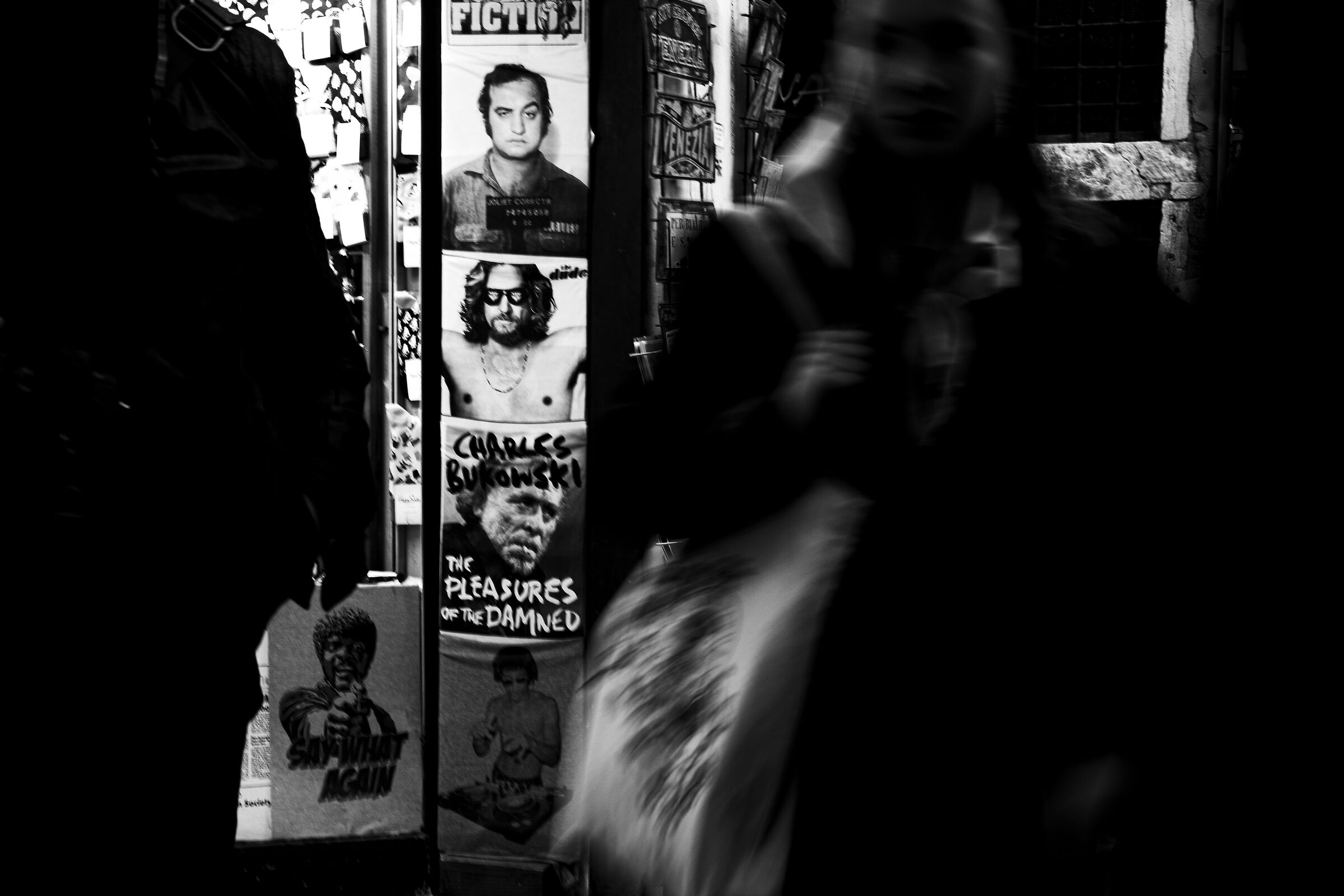 John Belushi always sees you