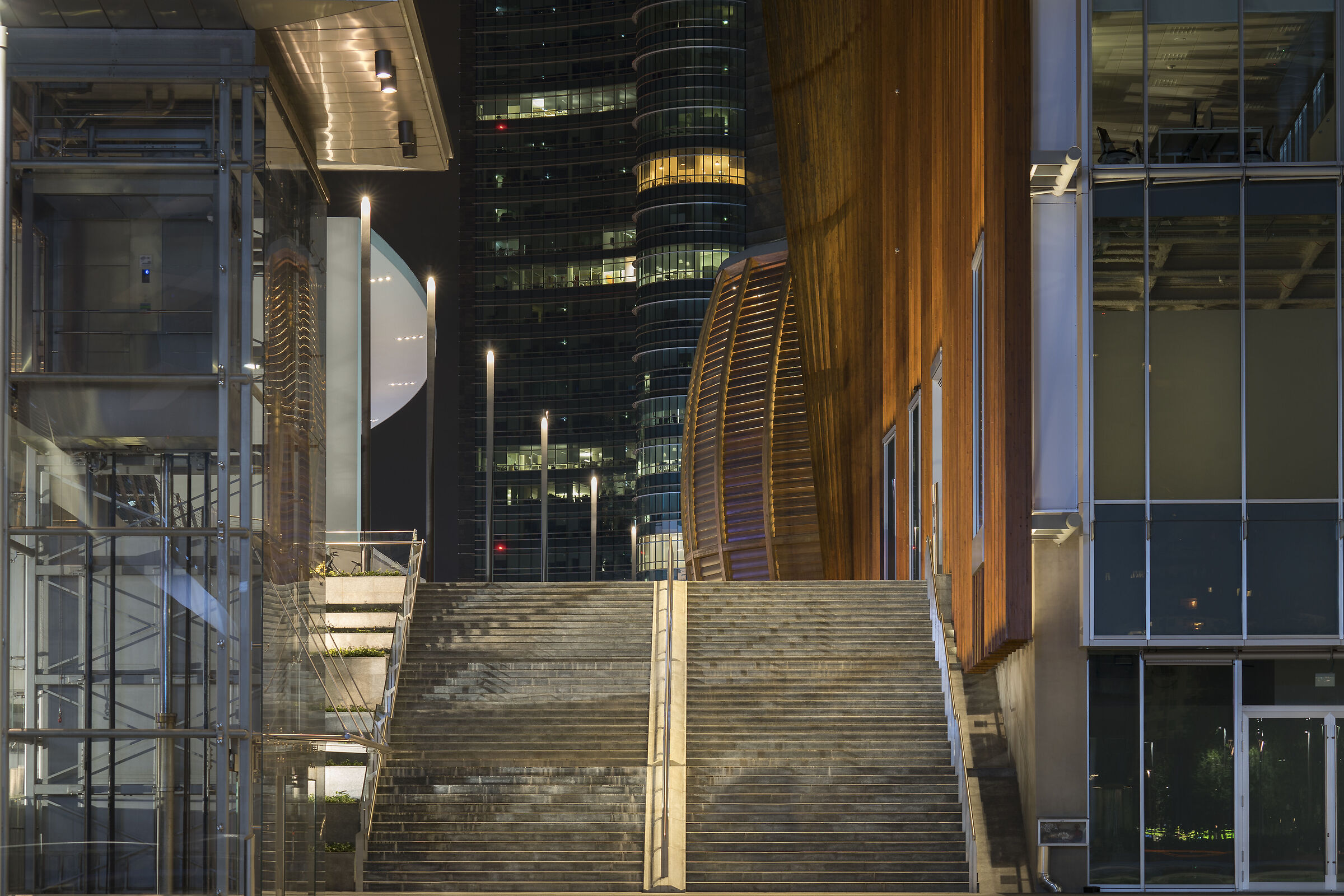 Architetture in Gae Aulenti - Milano