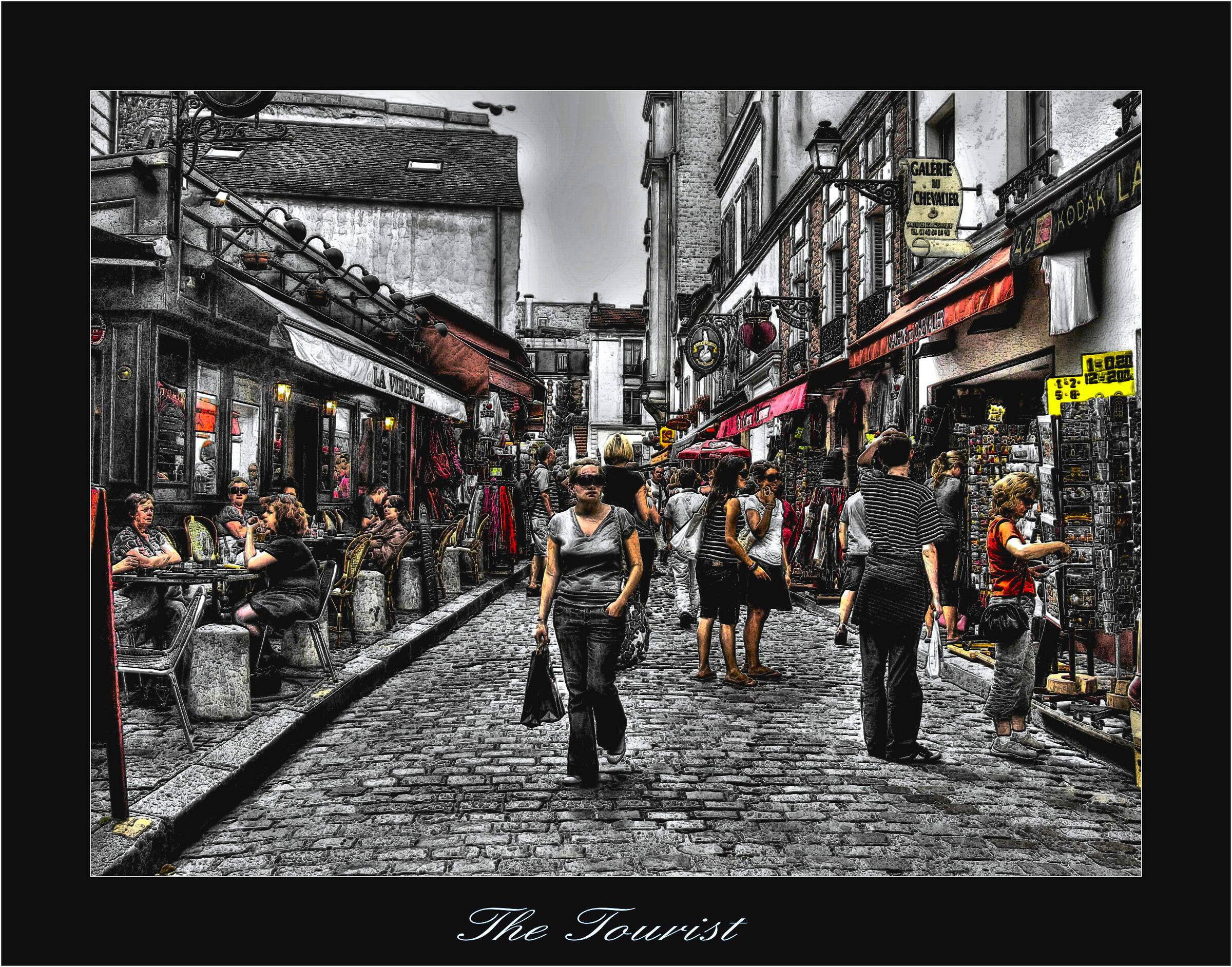 Paris Montmartre "The Tourist"