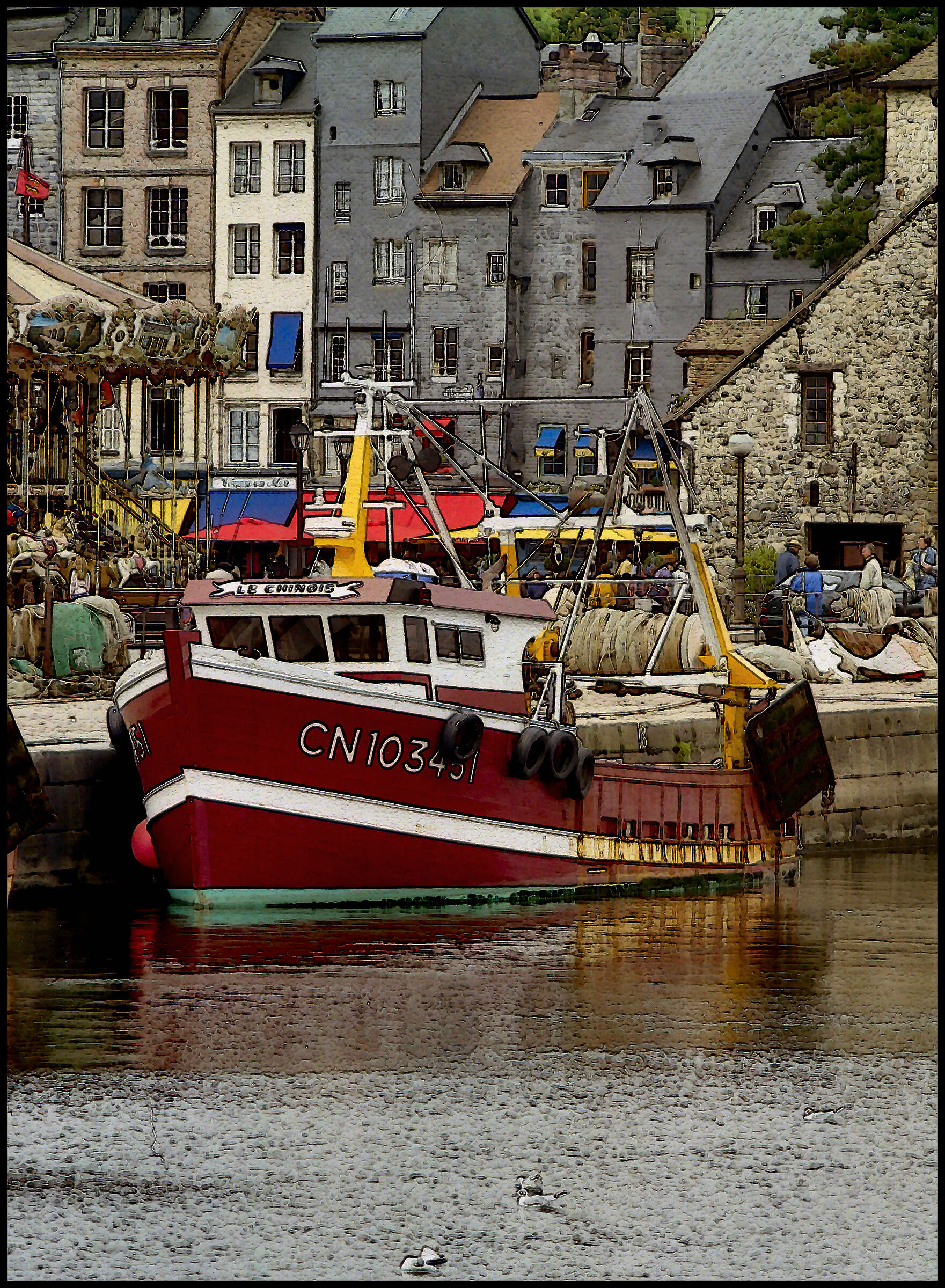 Normandy "Honfleur Harbor"