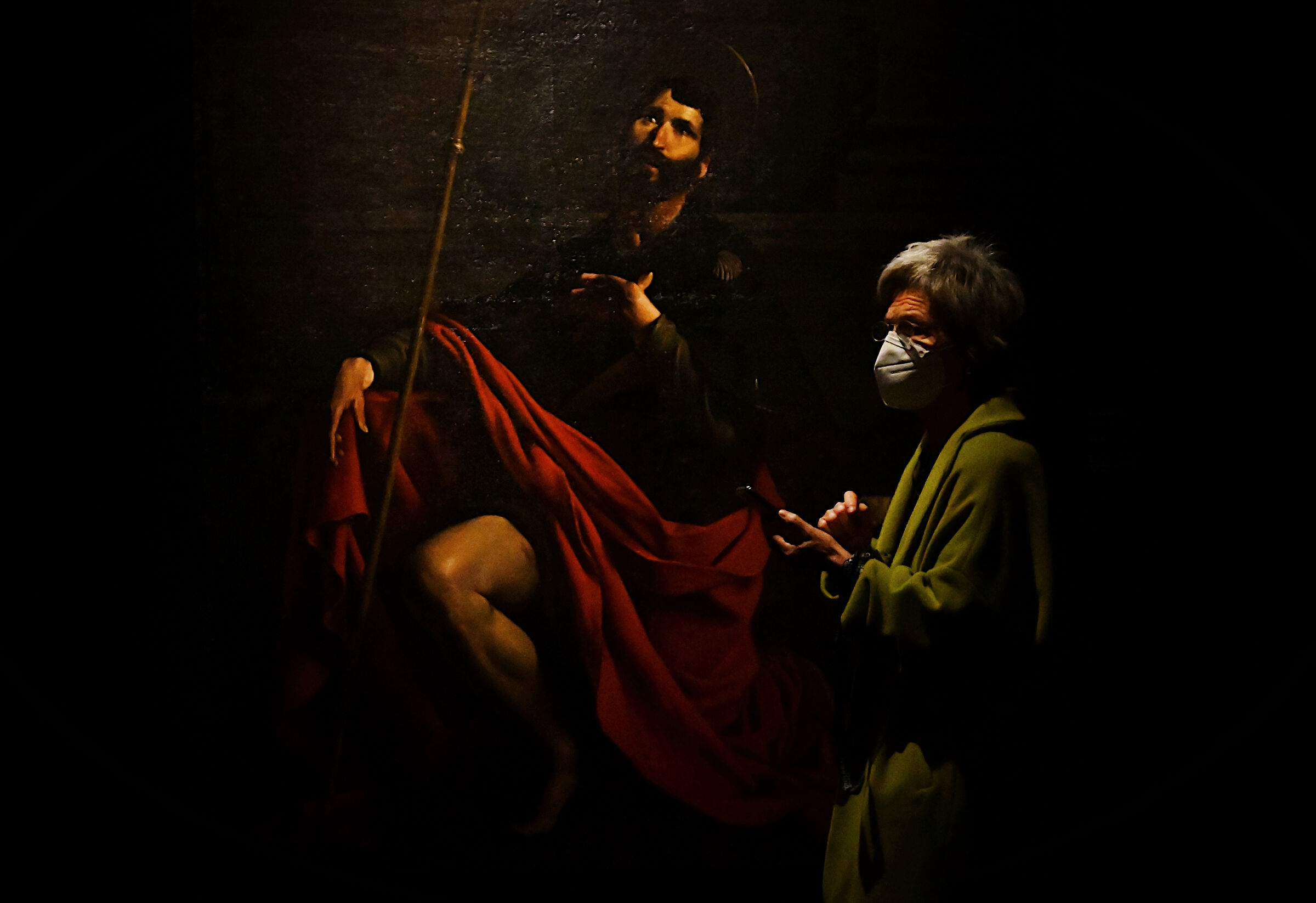 Art in Red and Green