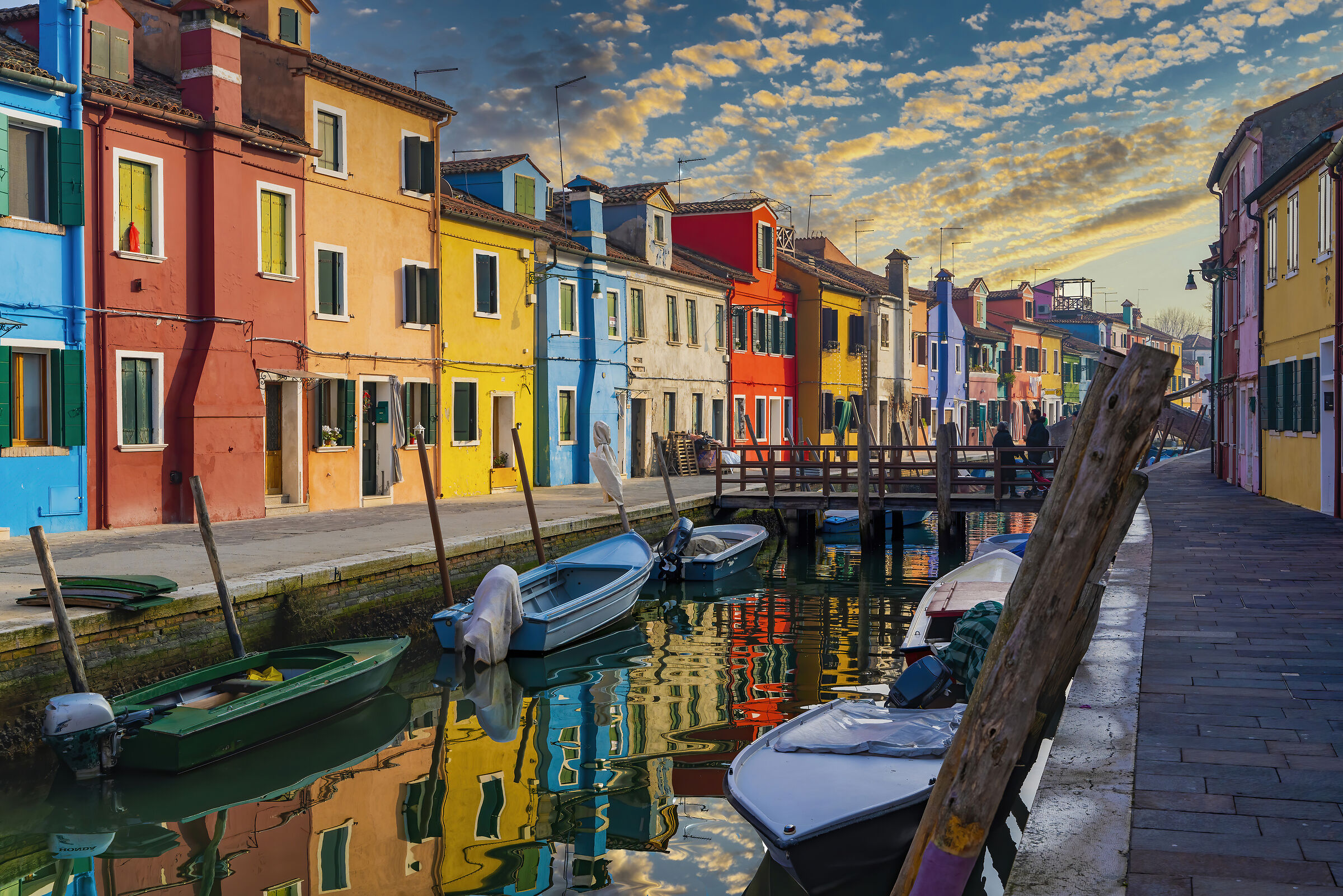 The winter burano