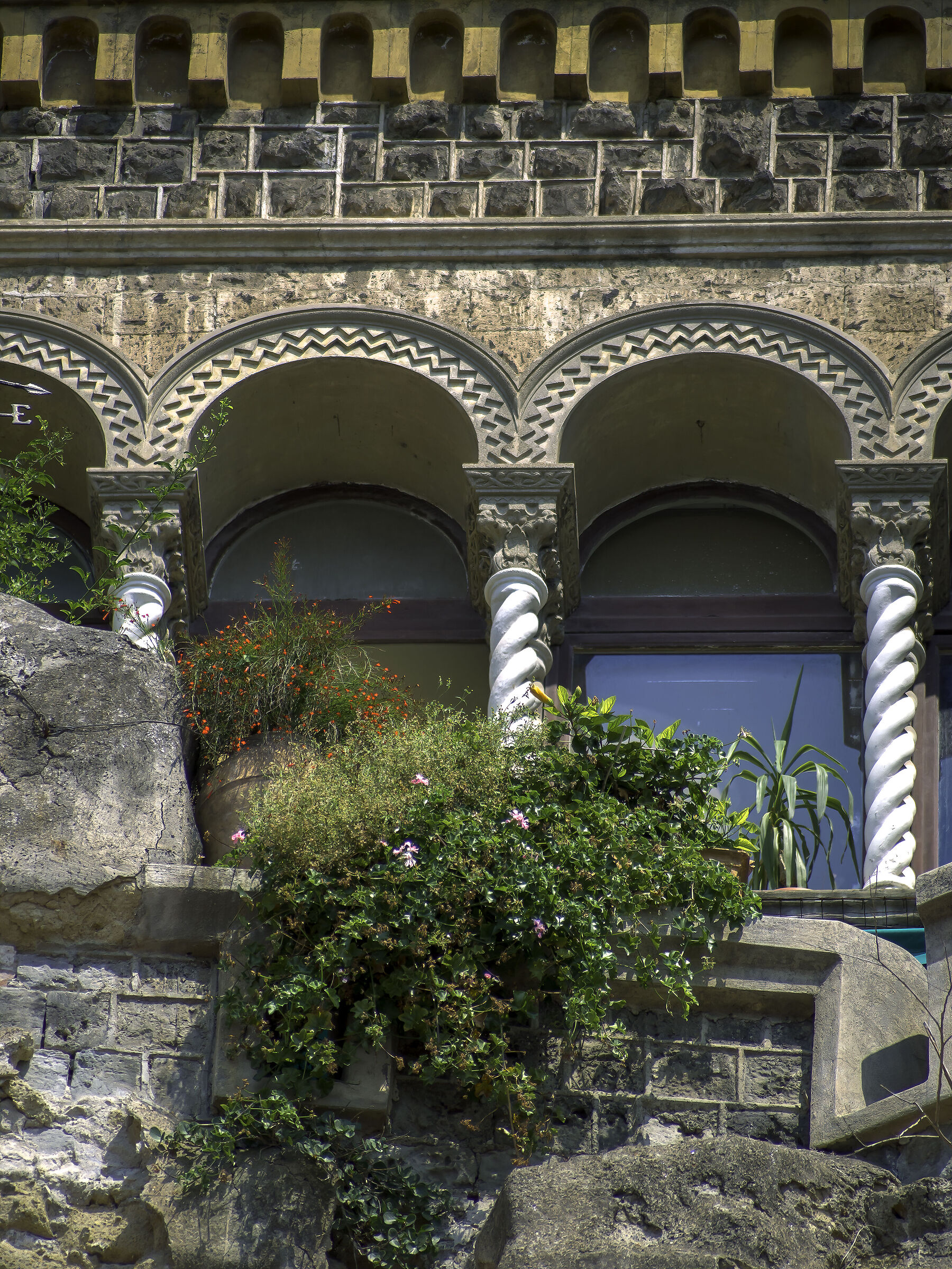 Logge con sapore antico...