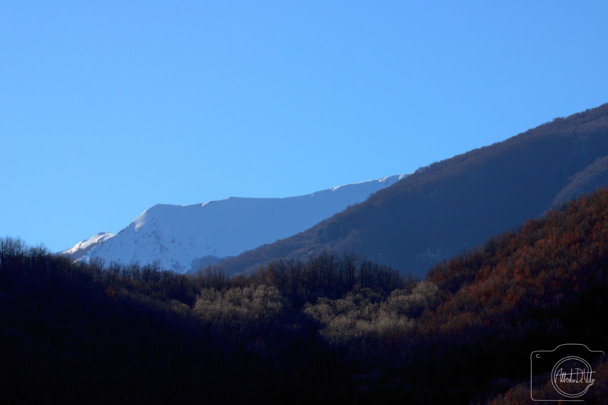 monte innevato