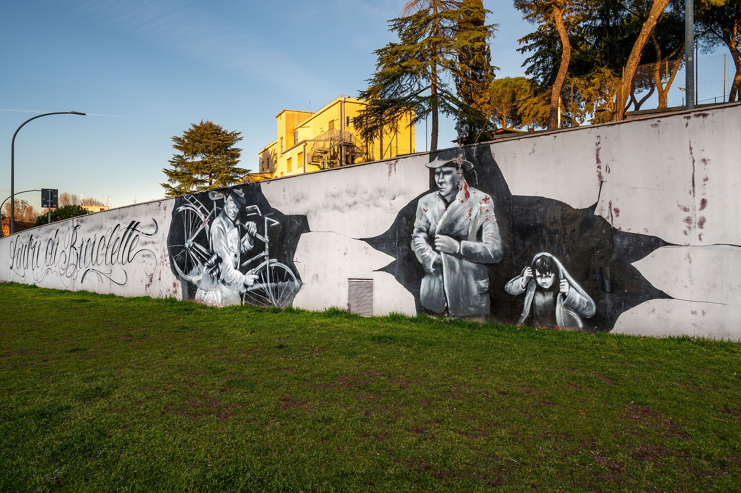 De Sica e il film Ladri di Biciclette a Valmelaina #2