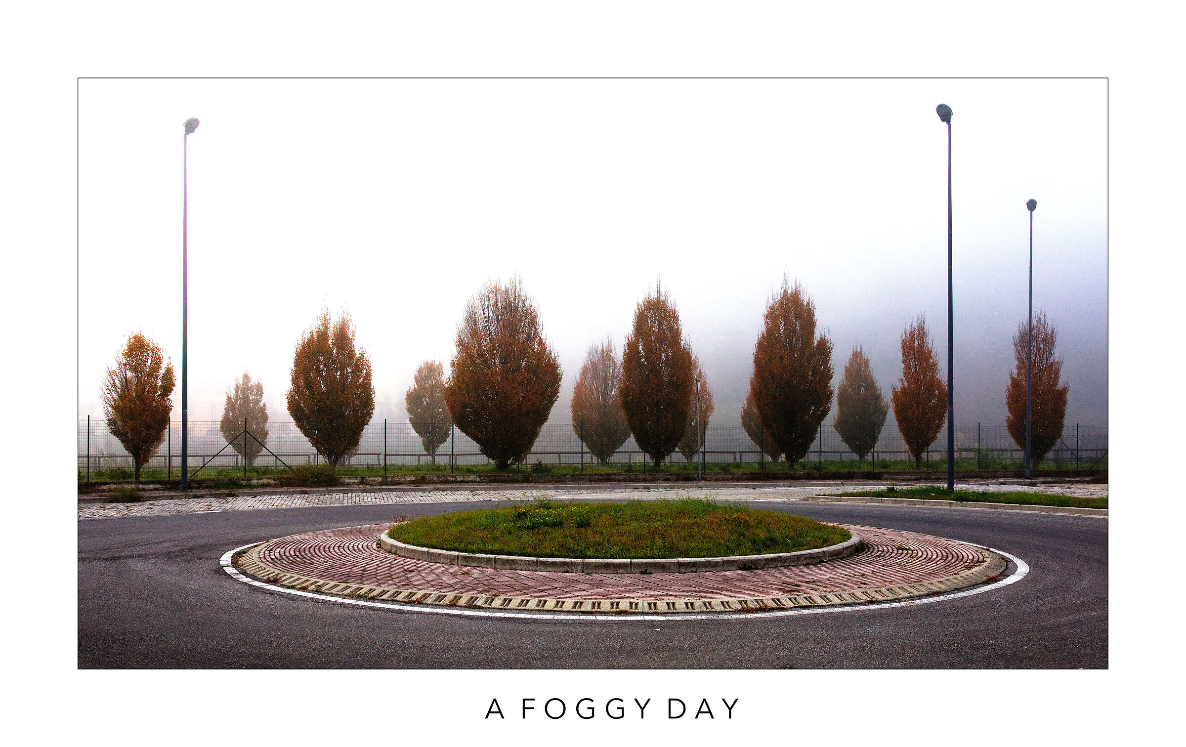 A foggy day