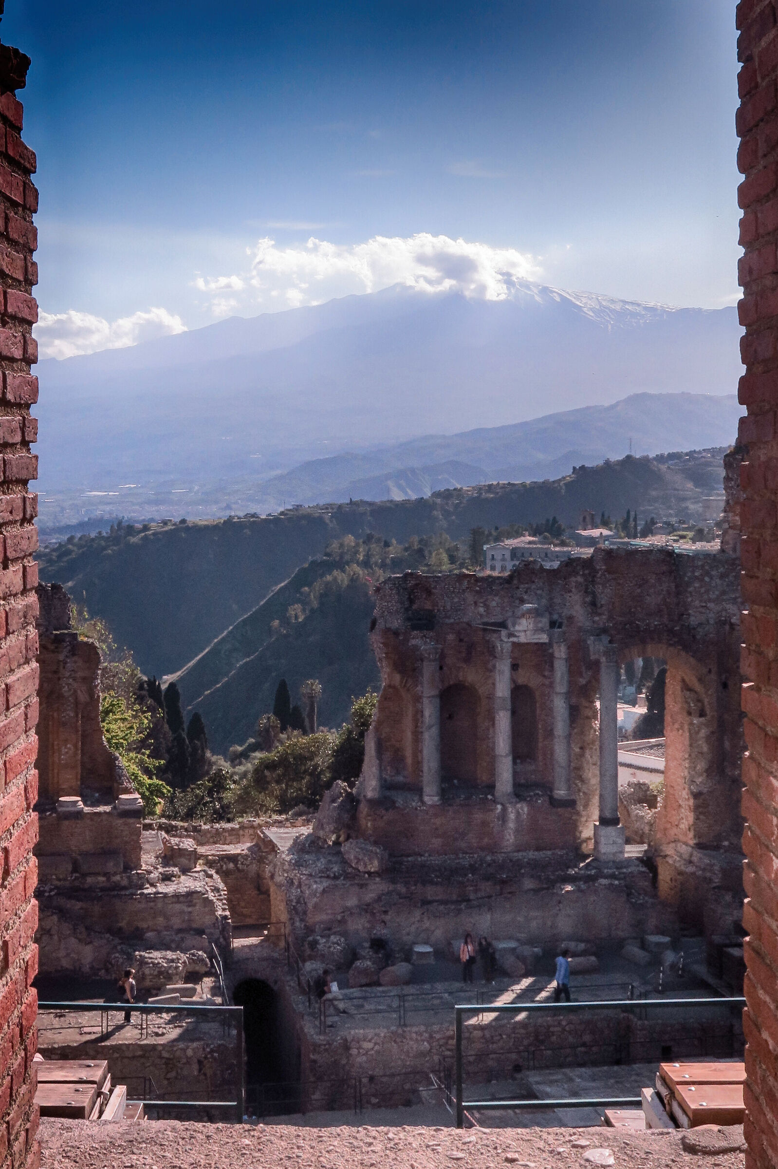Etna vista da Taormina