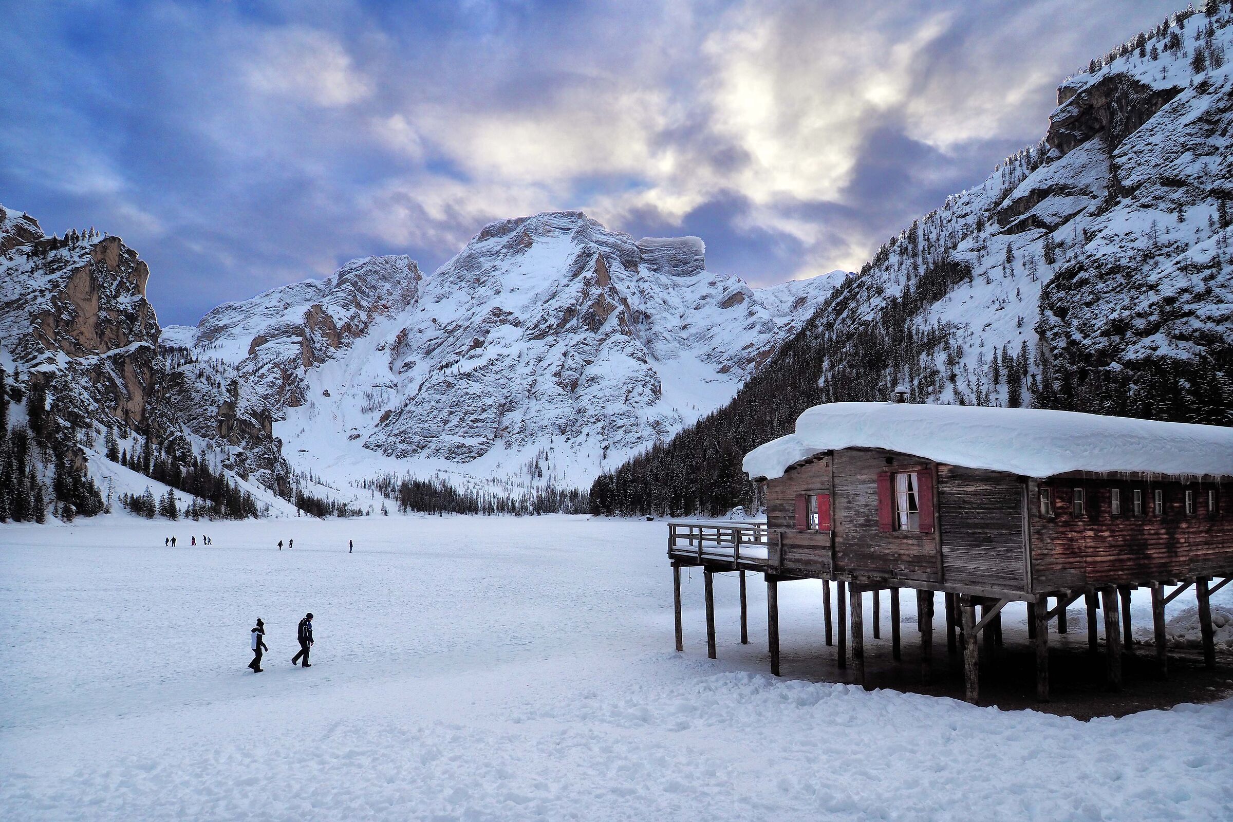 Lago di Braies dicembre 2019
