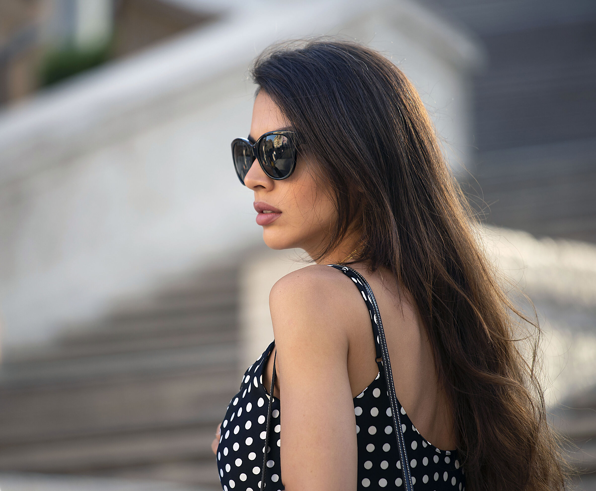 Bella ragazza a P.zza di Spagna