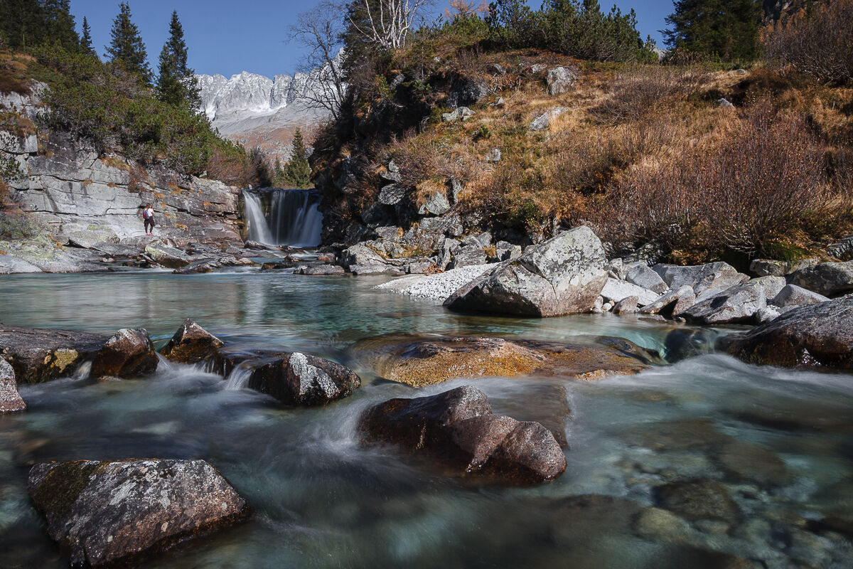 The clear waters of the Churches ...