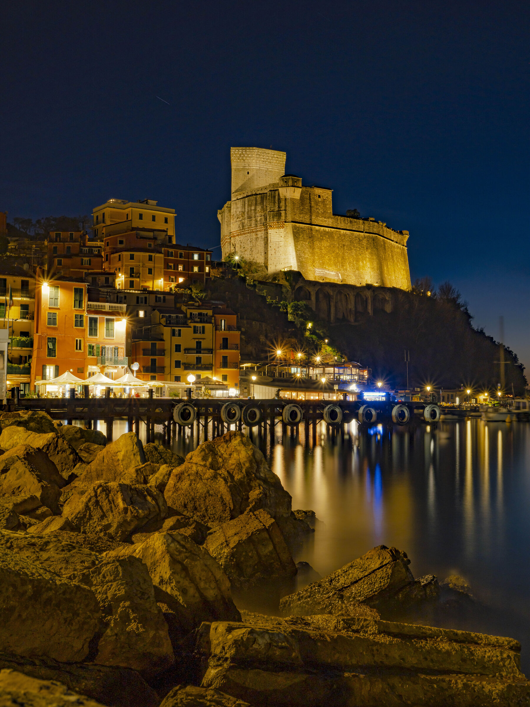 Lerici in the evening