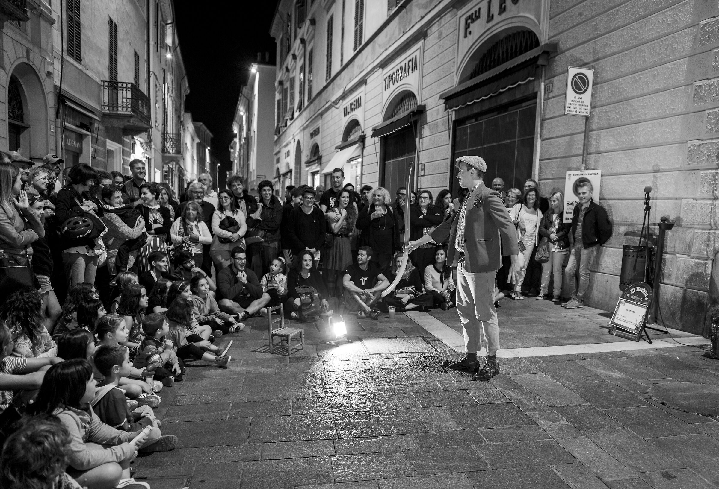 if a summer evening a mime