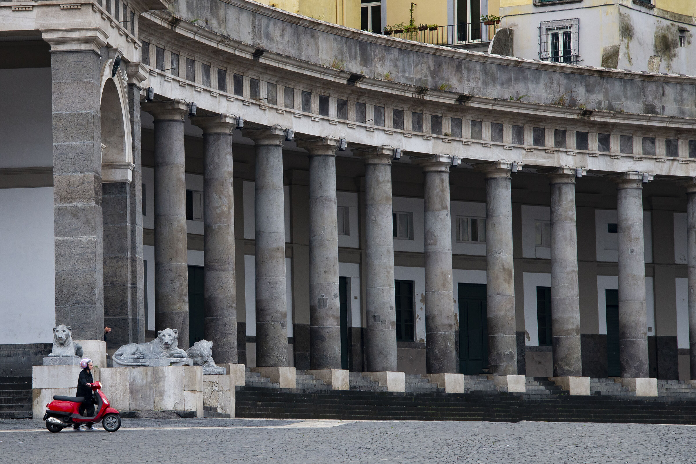 Naples pedestrian area