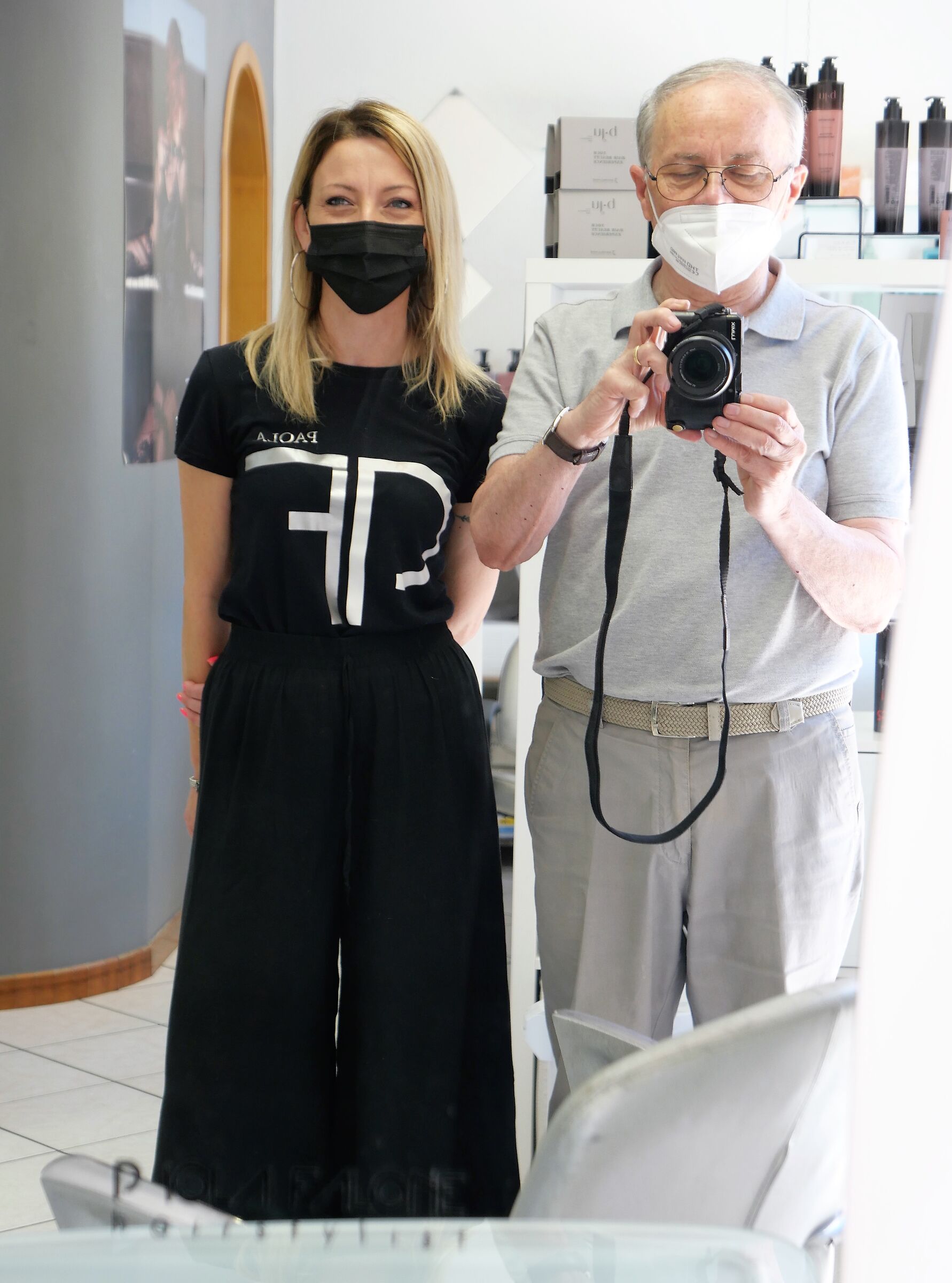 Paola, la mia parrucchiera preferita!