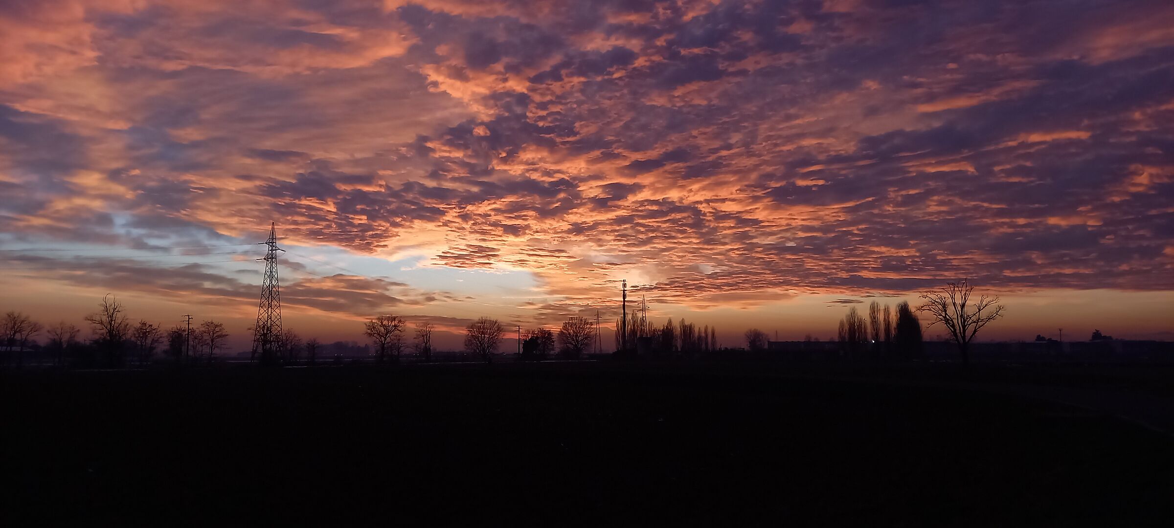Binasco sunset