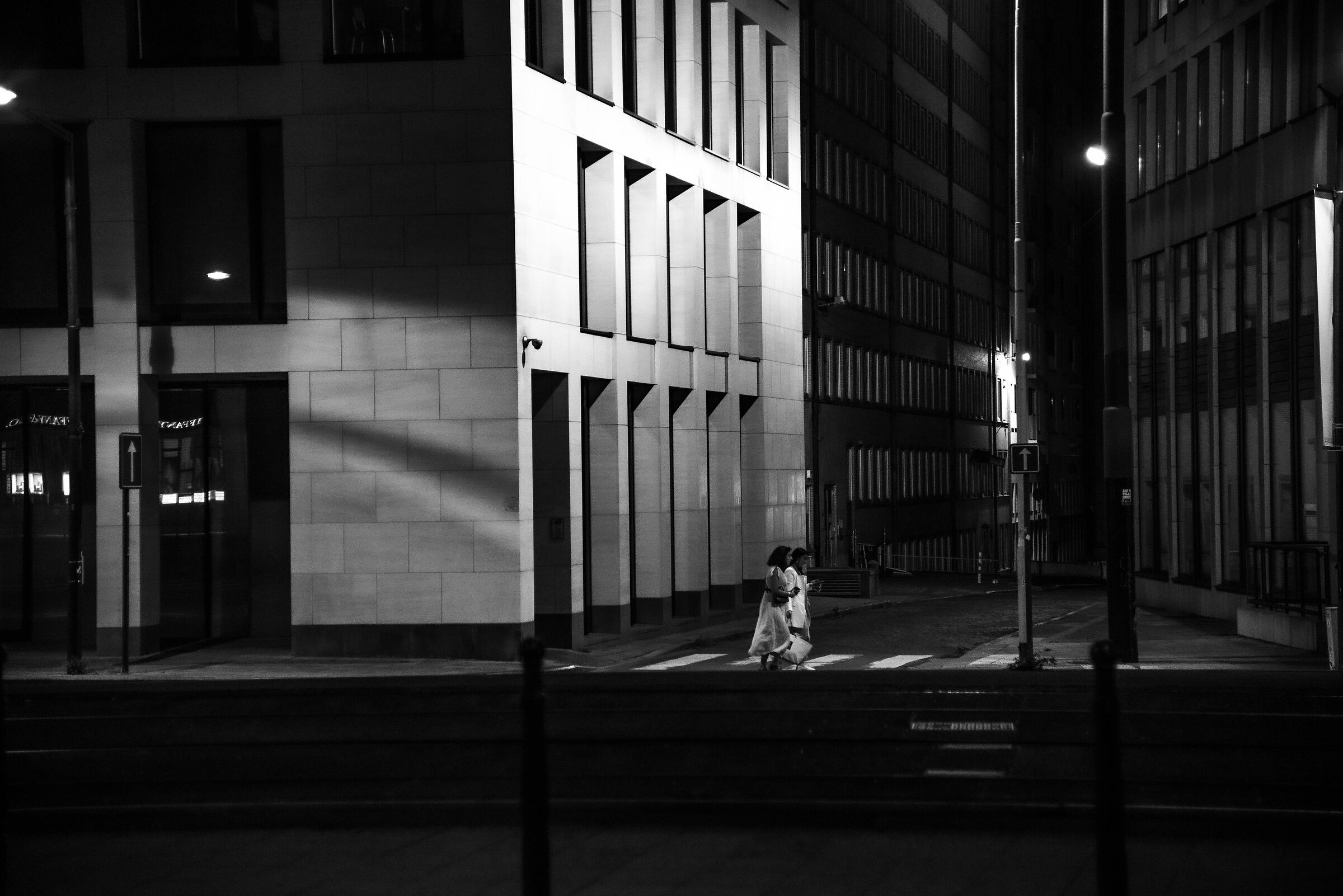 walking in the night