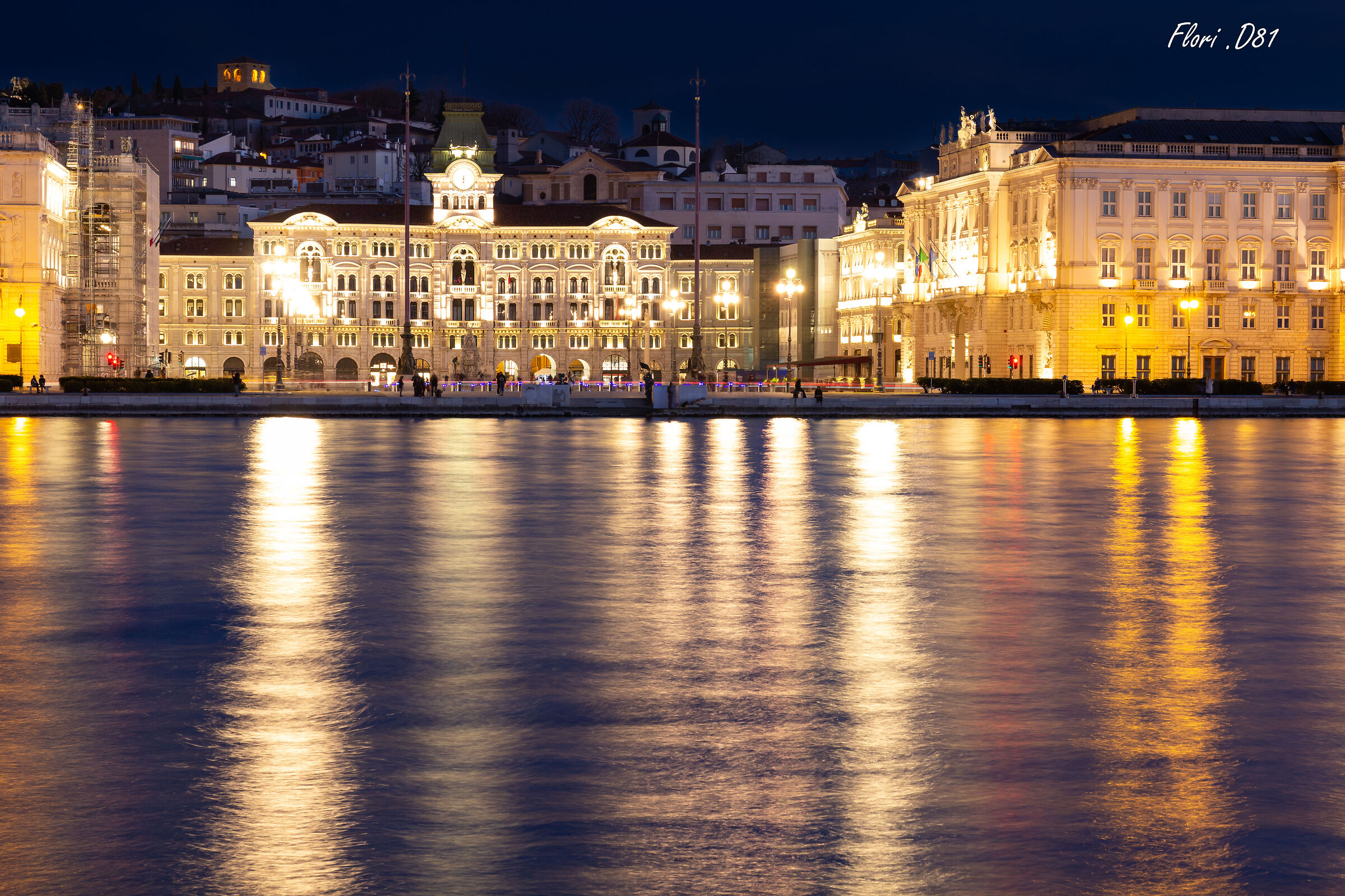Water reflections Trieste