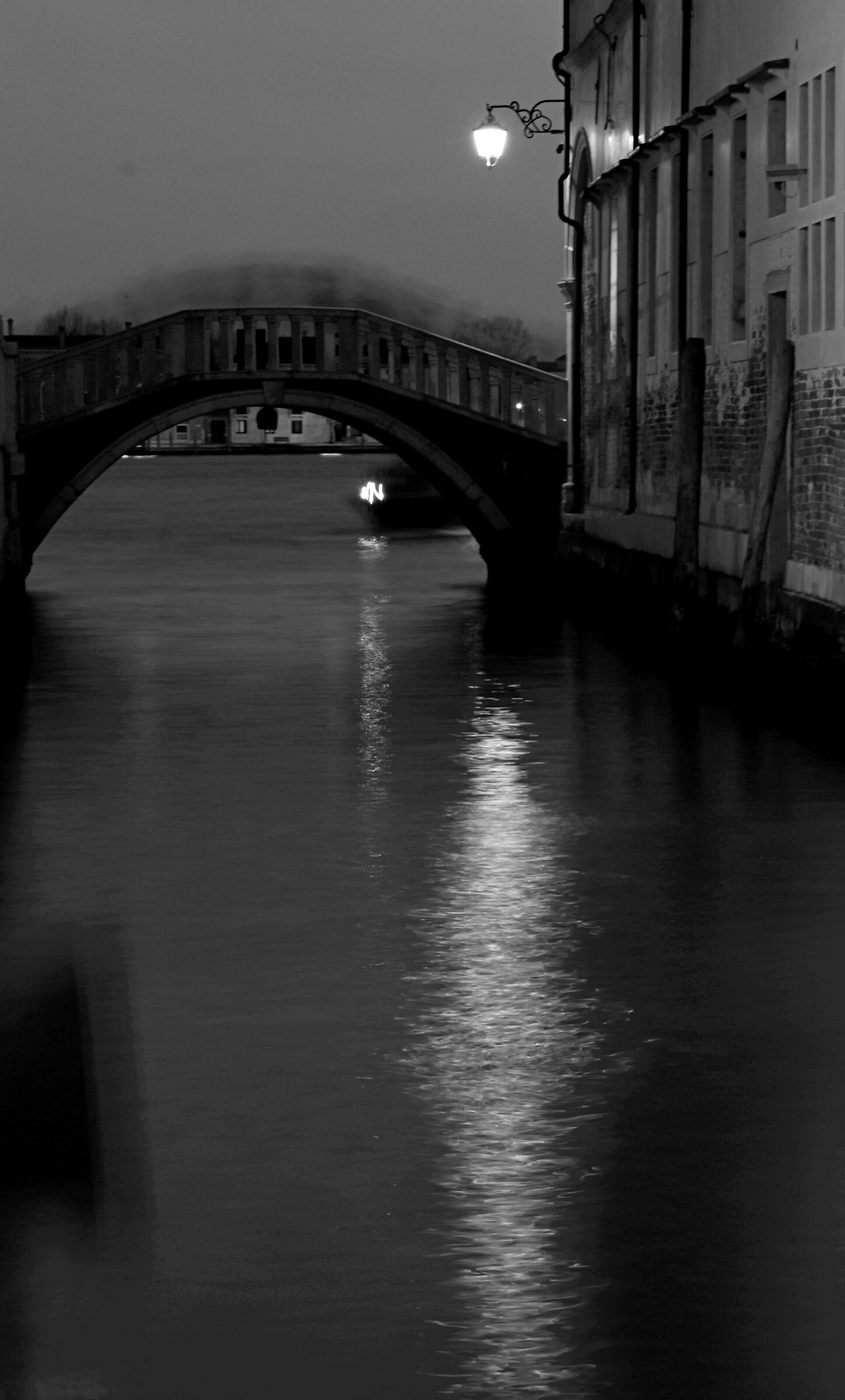 Riflesso notturno a Venezia