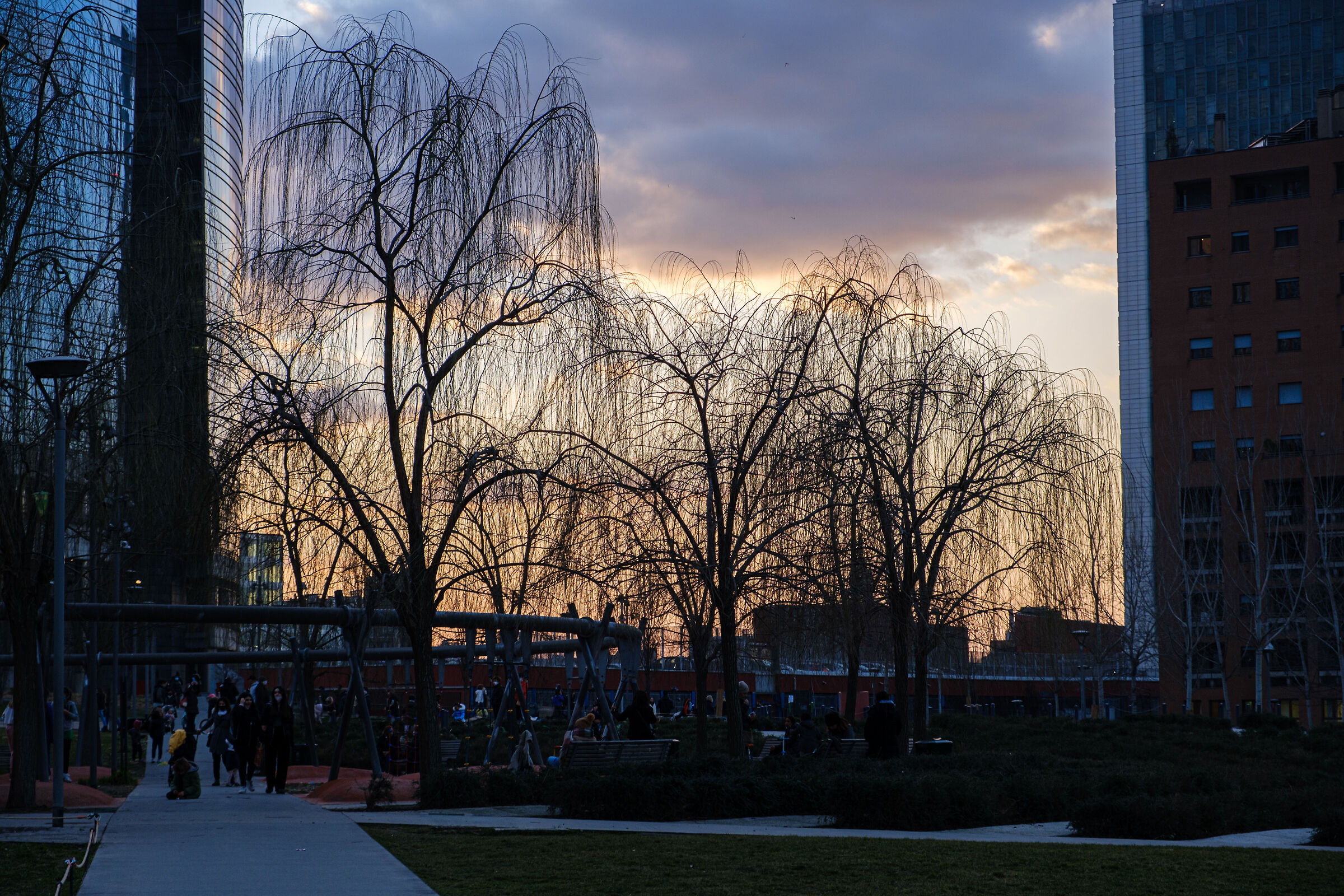 Urban Sunset - Milan