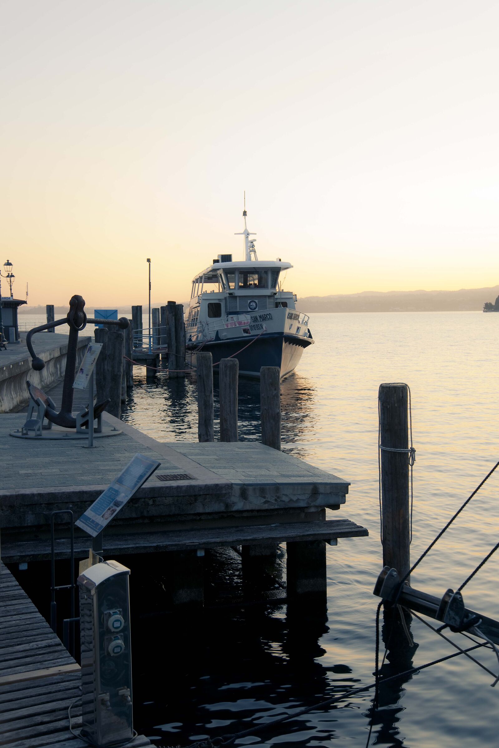 In port