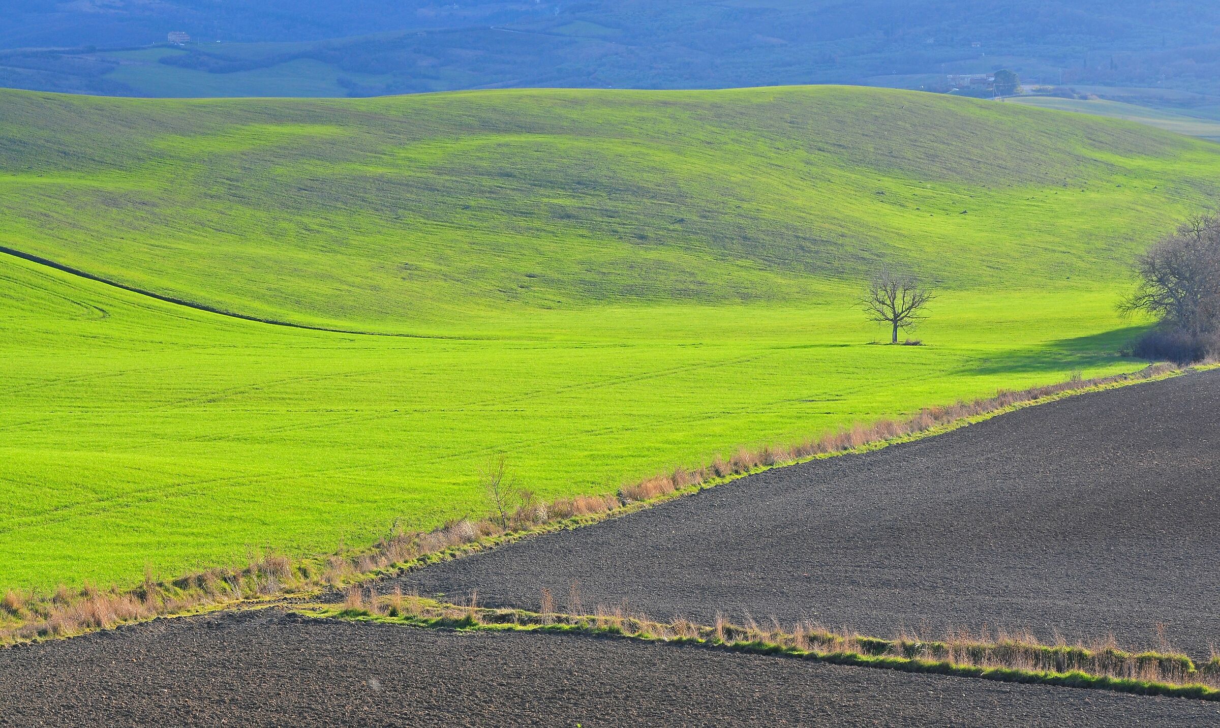 geometries in Val d'Orcia