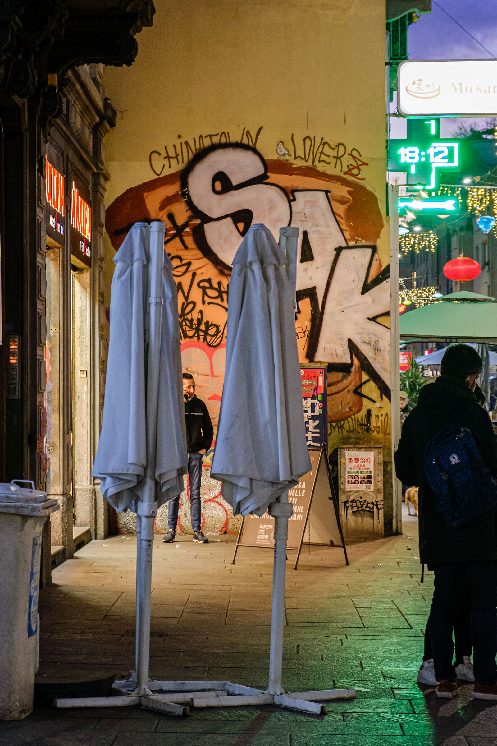 Street Milan Chinatown