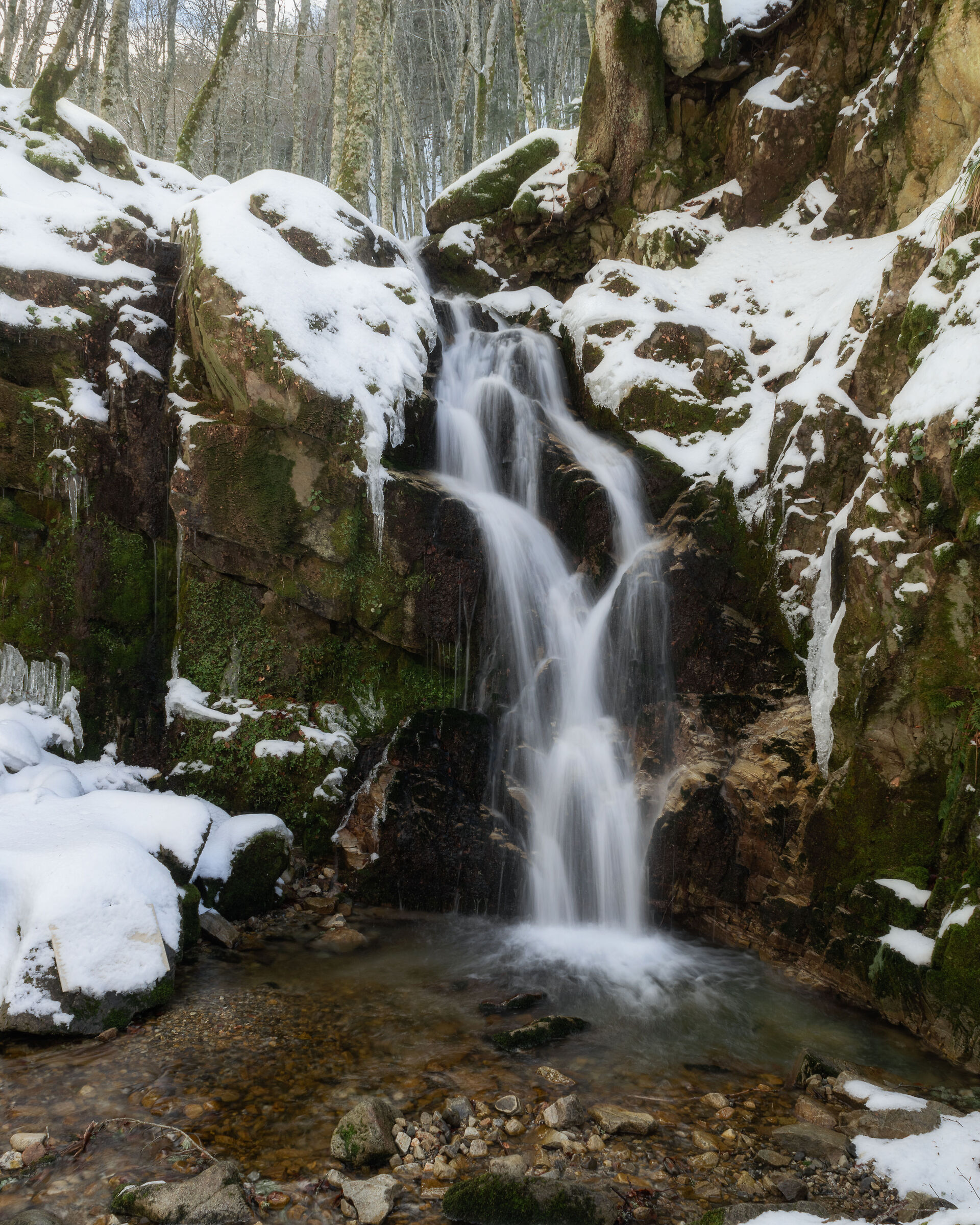 Vallescura in winter
