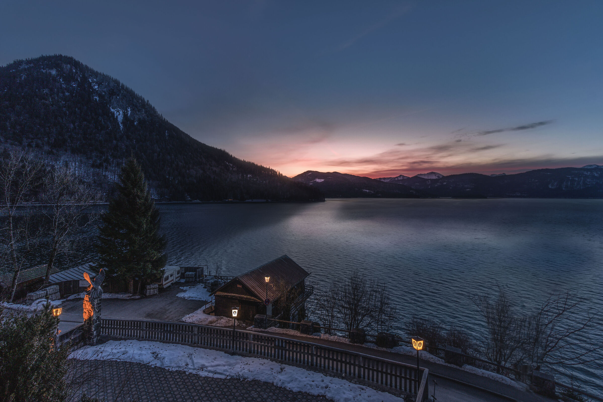 il risveglio sul Lago