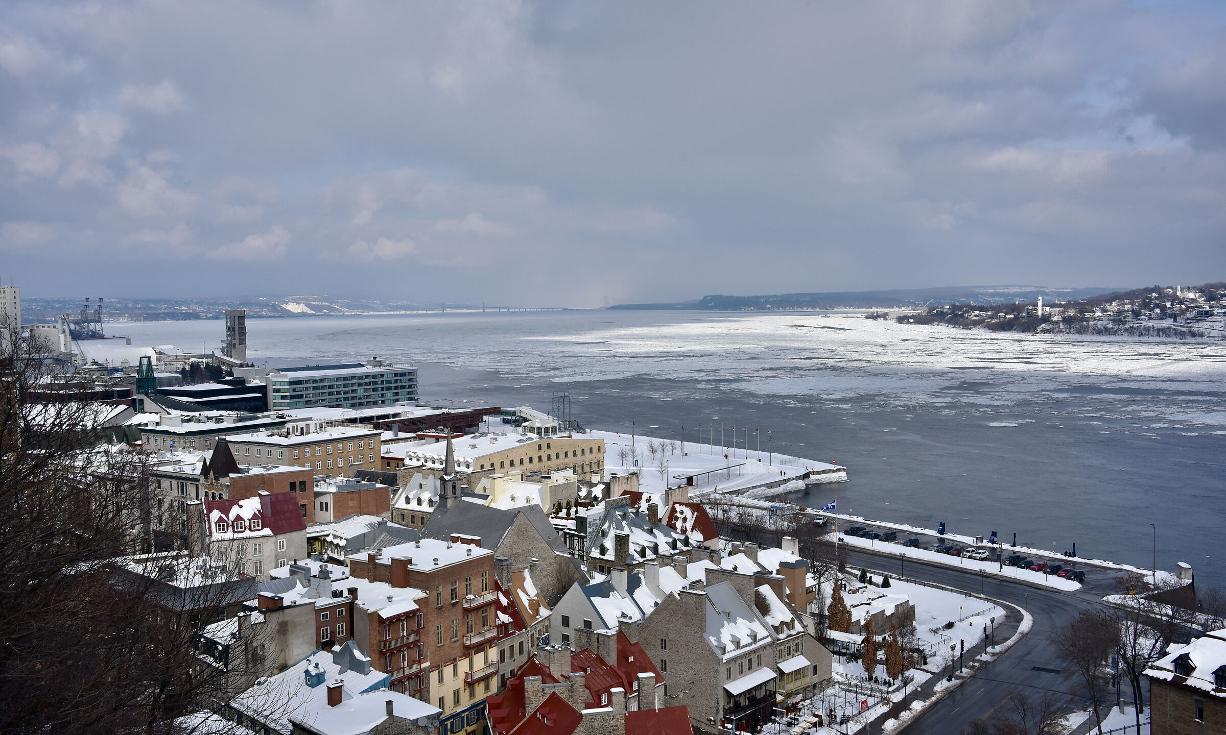 Vista panoramica sul fiume San Lorenzo