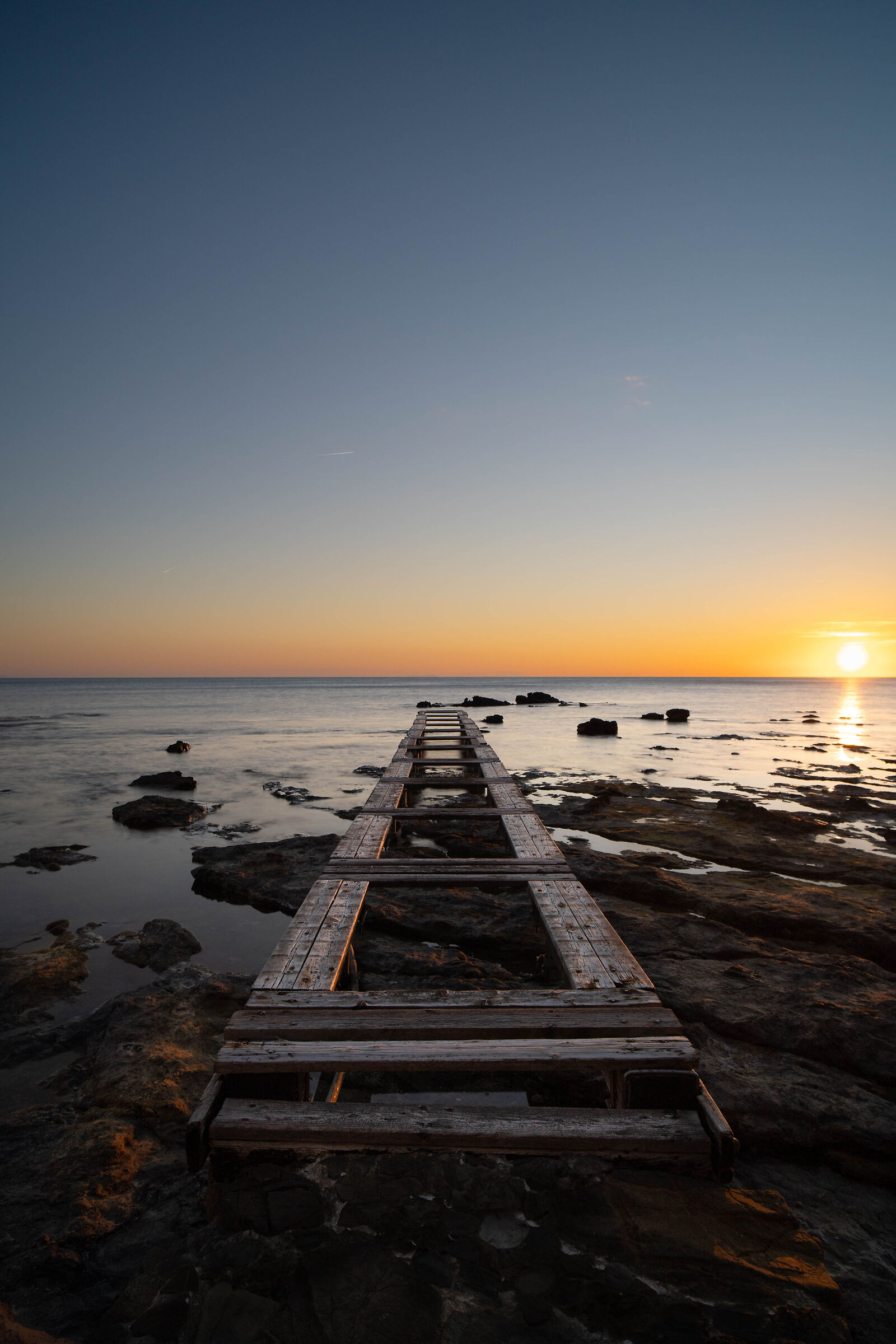 Tramonto ad Antignano