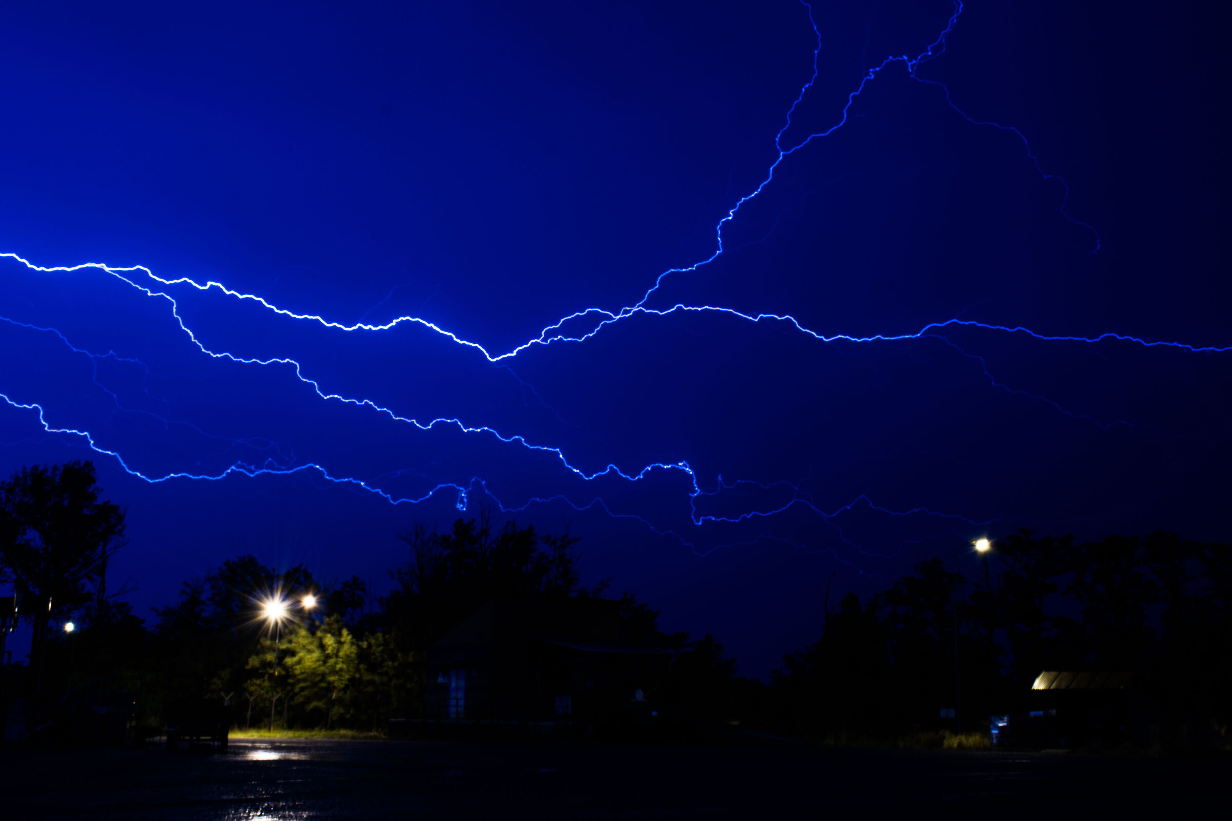 Lightning strike