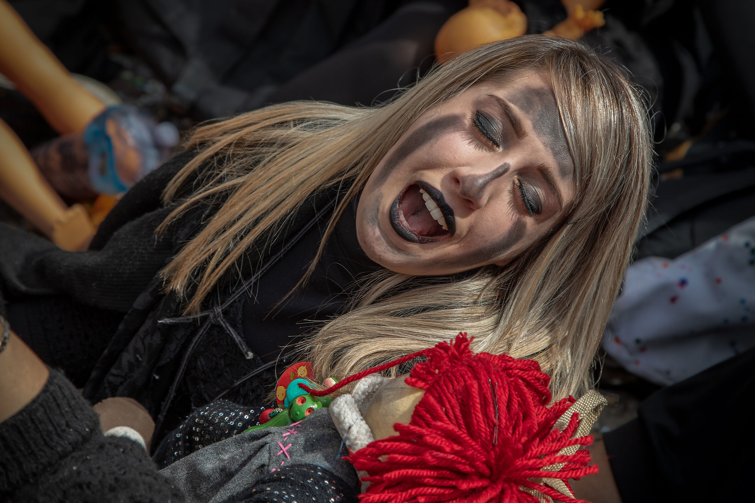 The ecstasy of the carnival