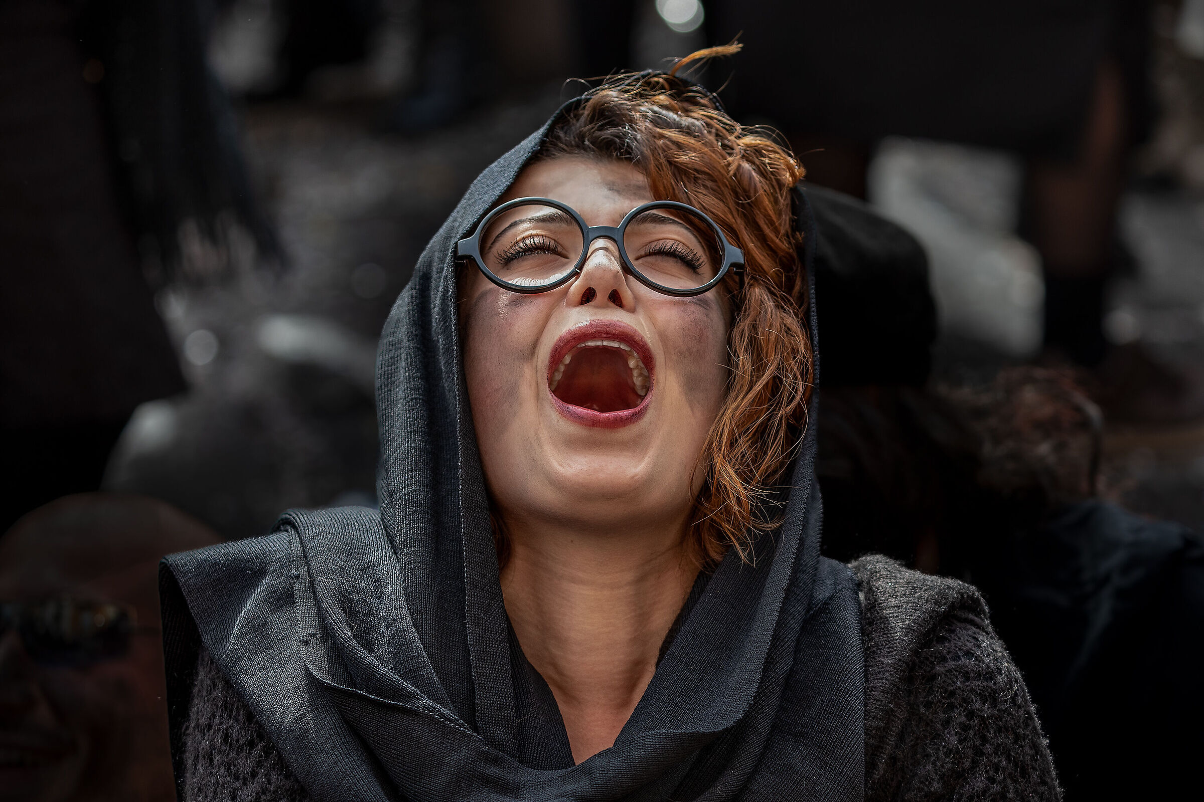 The ecstasy of the carnival