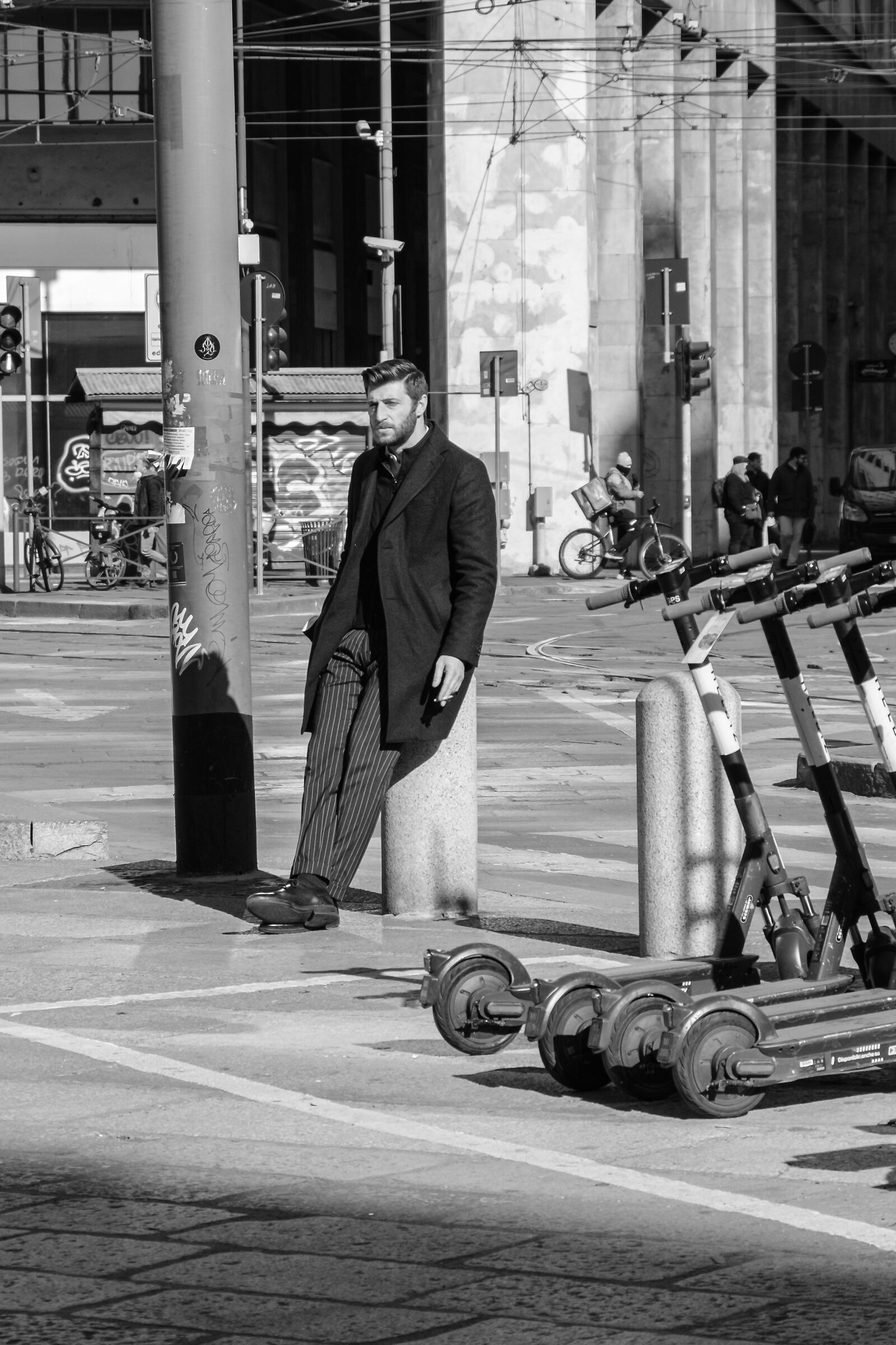 Street portrait - Milan