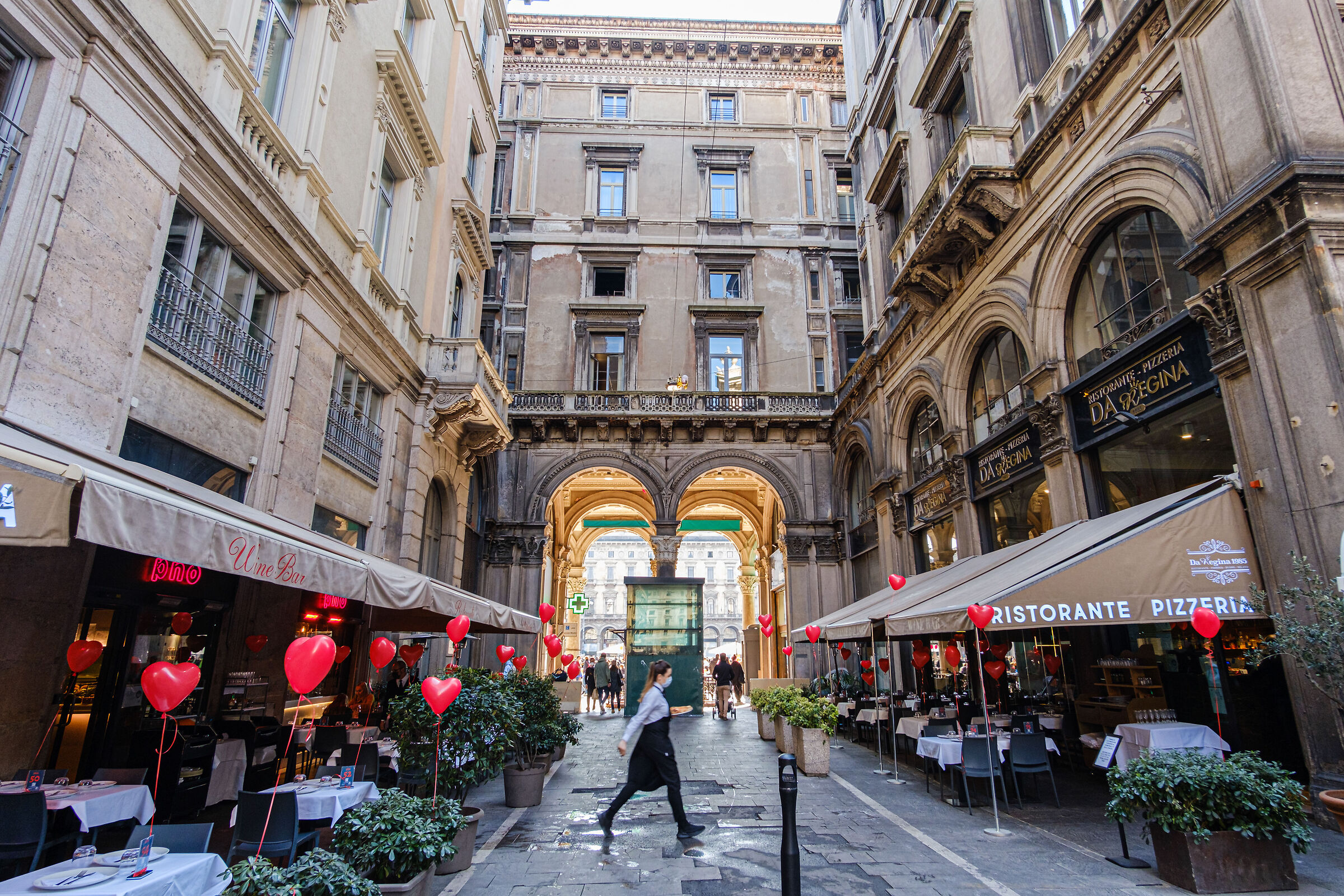 In the center - Milan