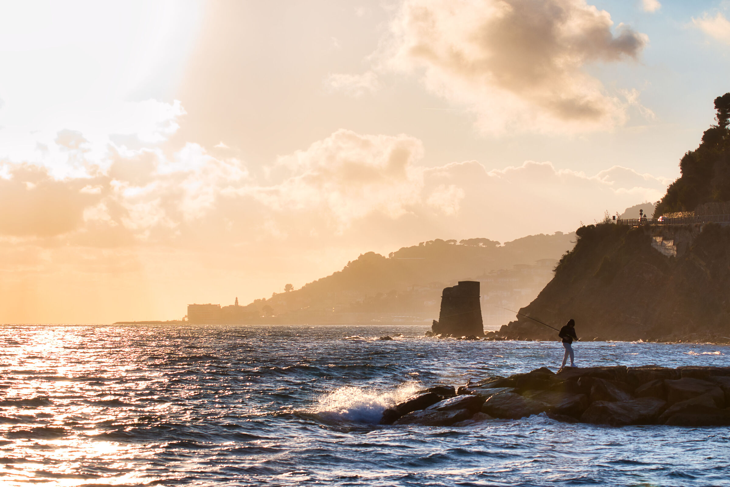 Fisherman - Sunset - Imperia